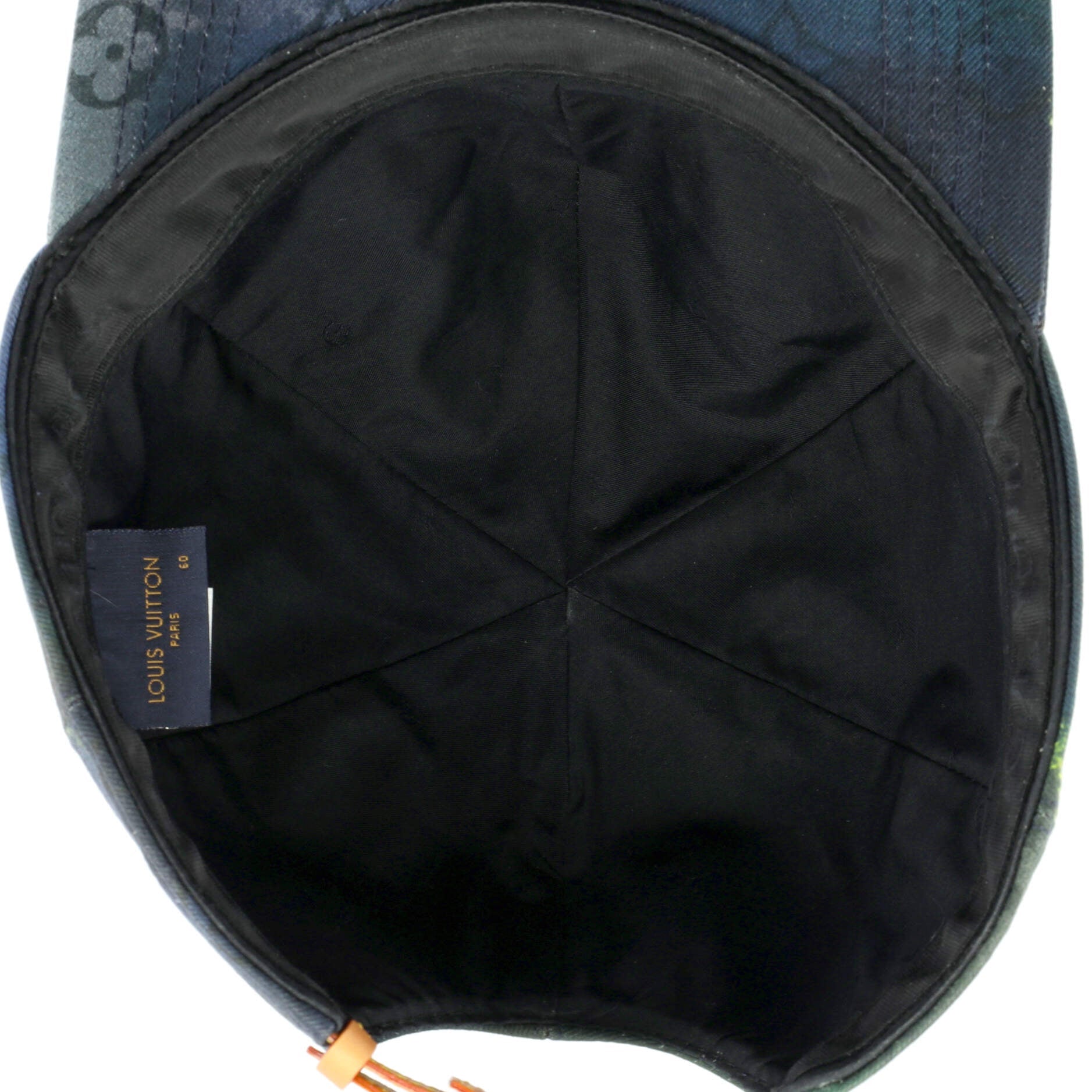 Baseball Cap Tie Dye Monogram Canvas