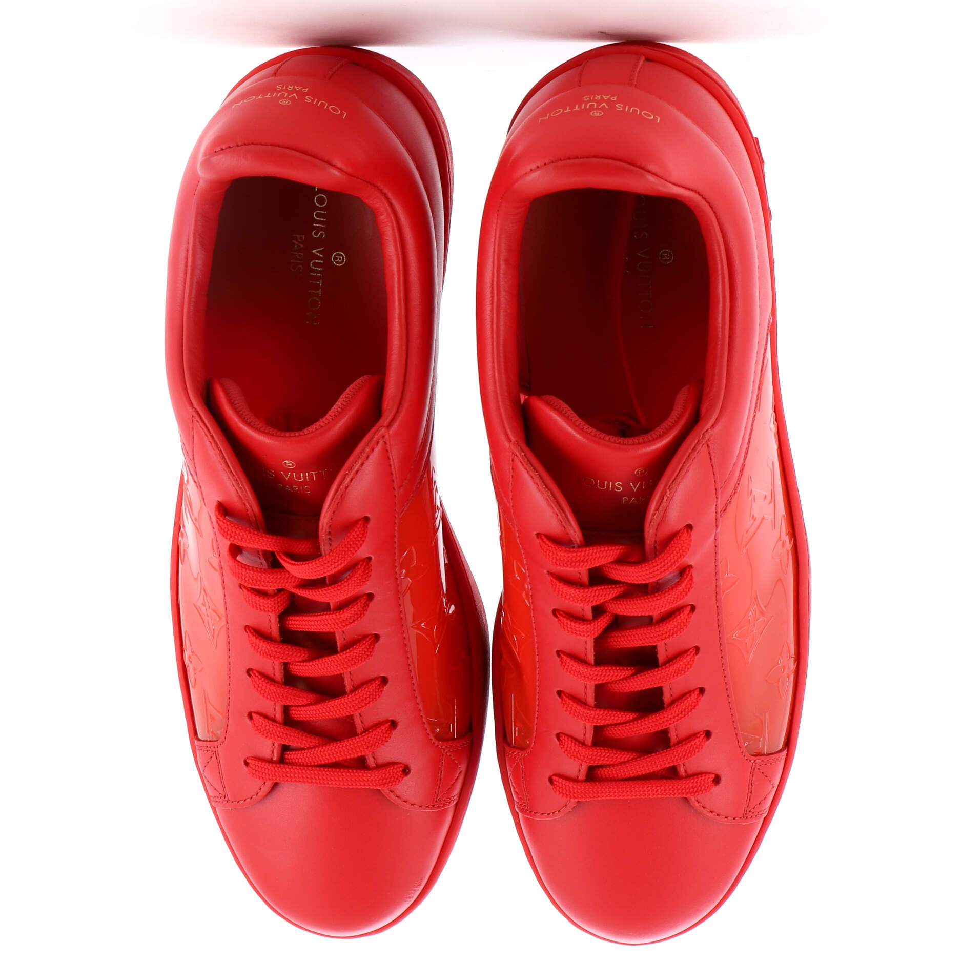 Men's Luxembourg Sneakers Leather and Monogram PVC