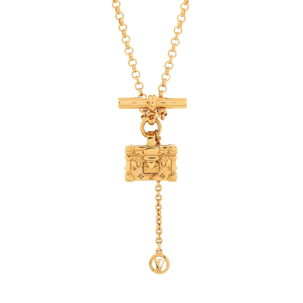 Petite Malle Mini Bags Pendant Necklace Metal
