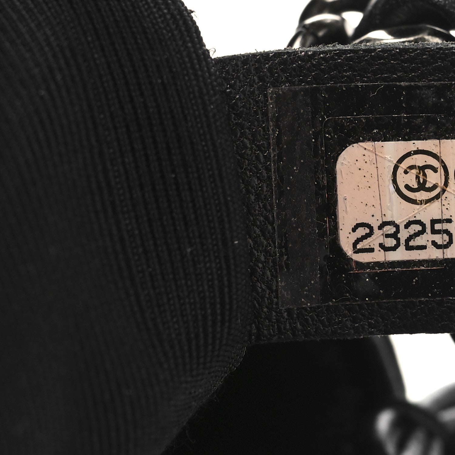 Calfskin Quilted Small Frame In Chain Flap Black