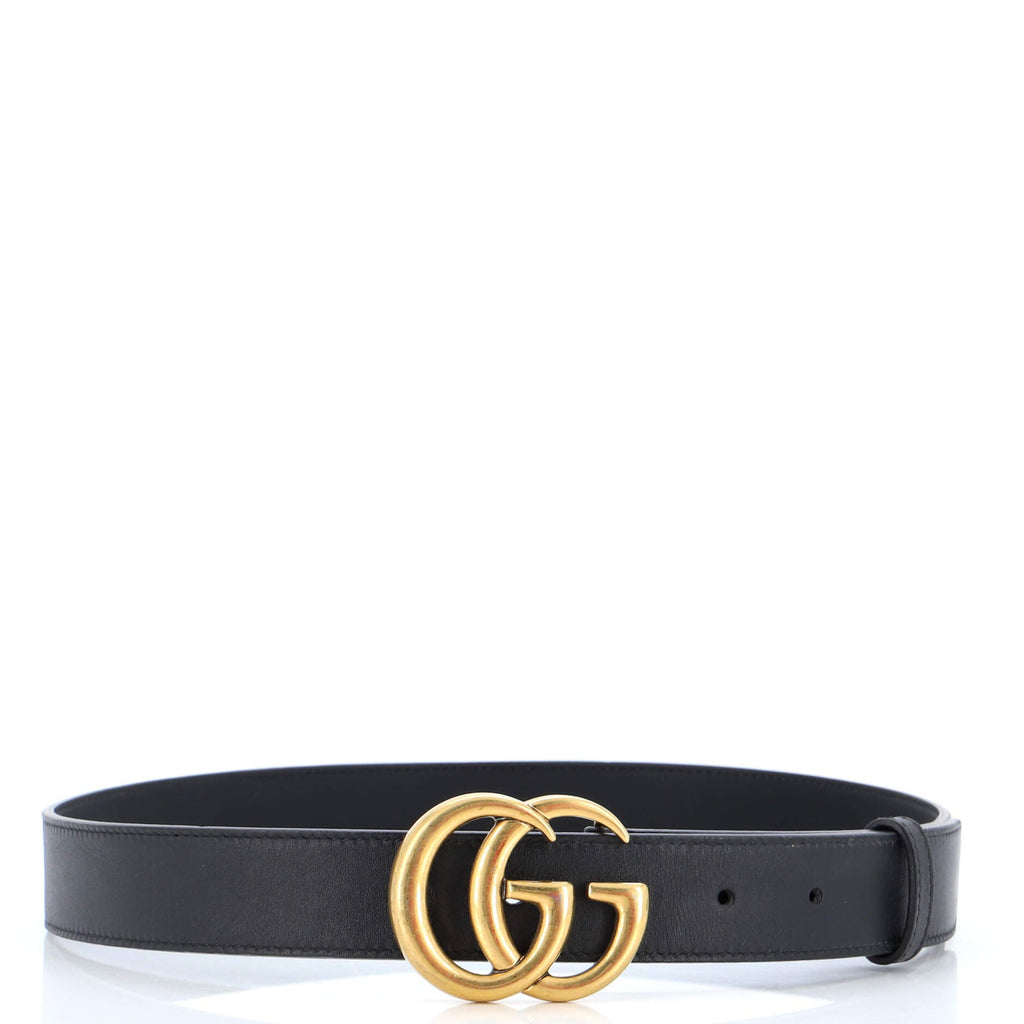 GG Marmont Belt Leather Medium 80