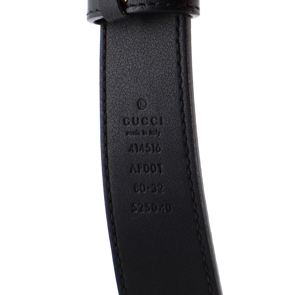 GG Marmont Belt Leather Medium 80