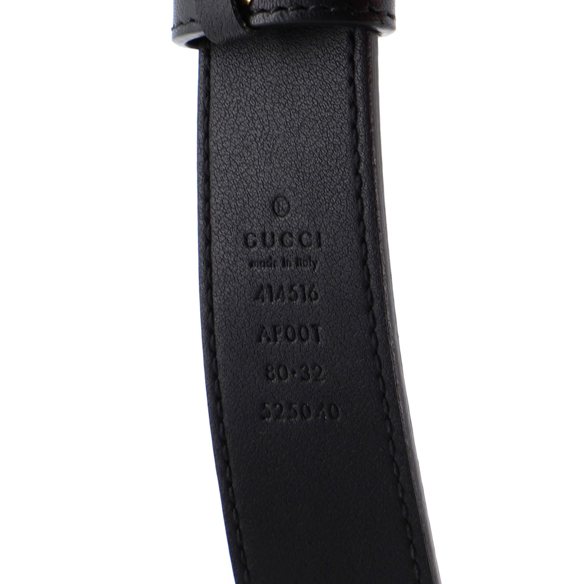 GG Marmont Belt Leather Medium 80