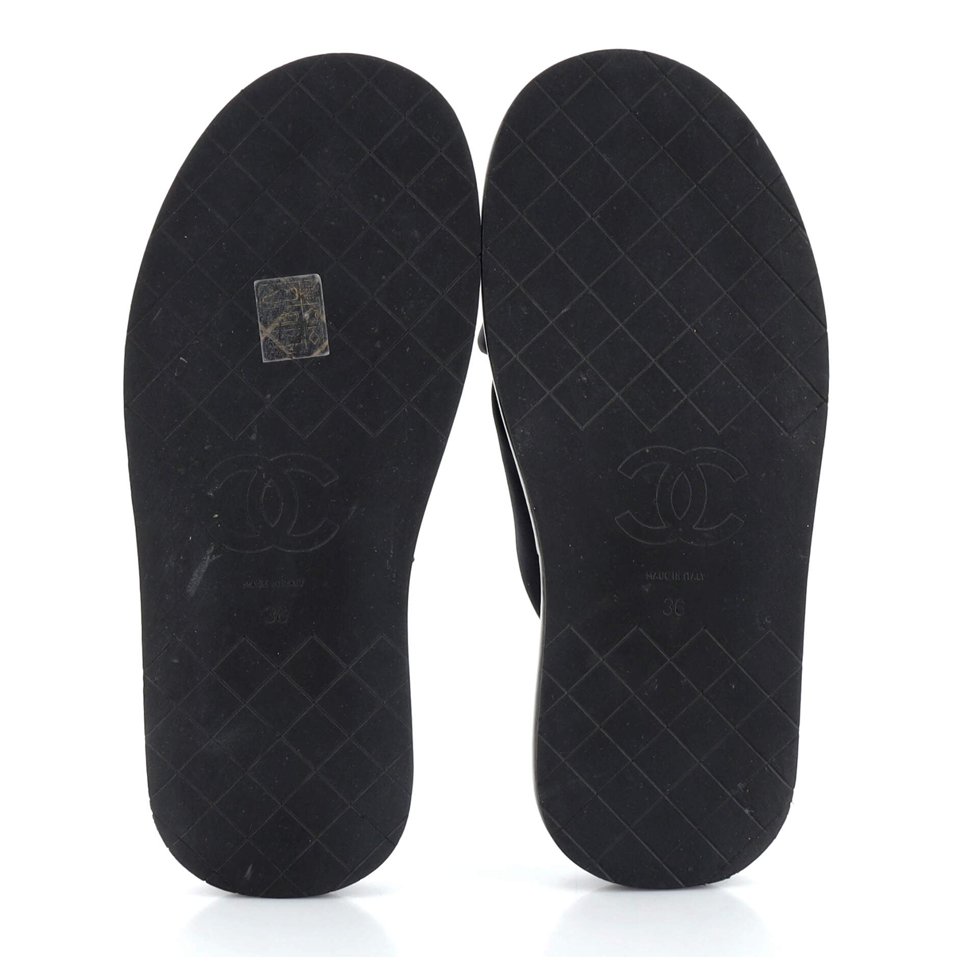 Women's CC Criss Cross Mule Sandals Fabric