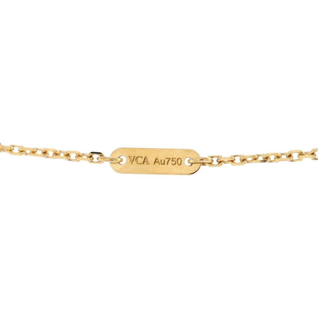 Frivole Pendant Necklace 18K Yellow Gold and Diamond Mini