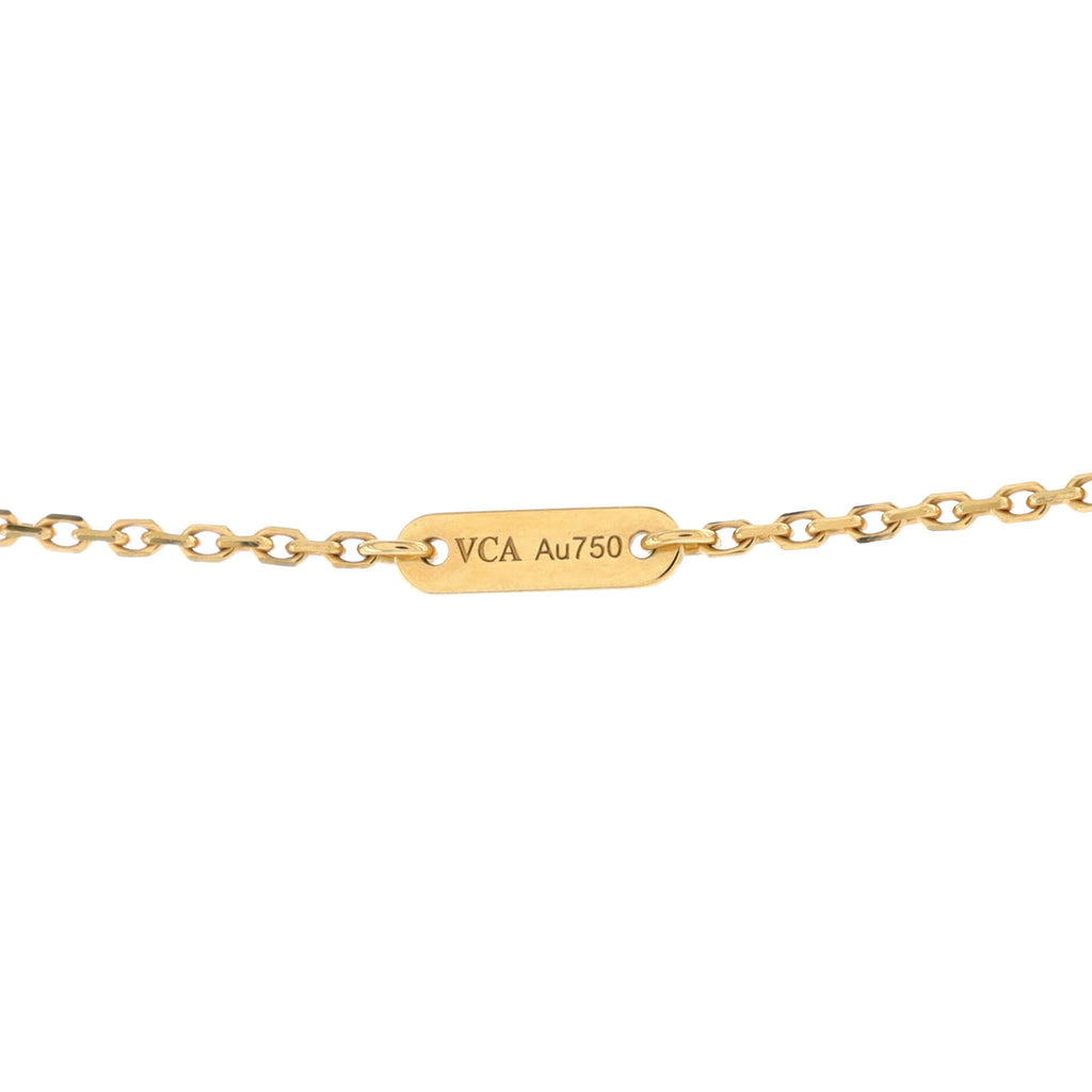 Frivole Pendant Necklace 18K Yellow Gold and Diamond Mini