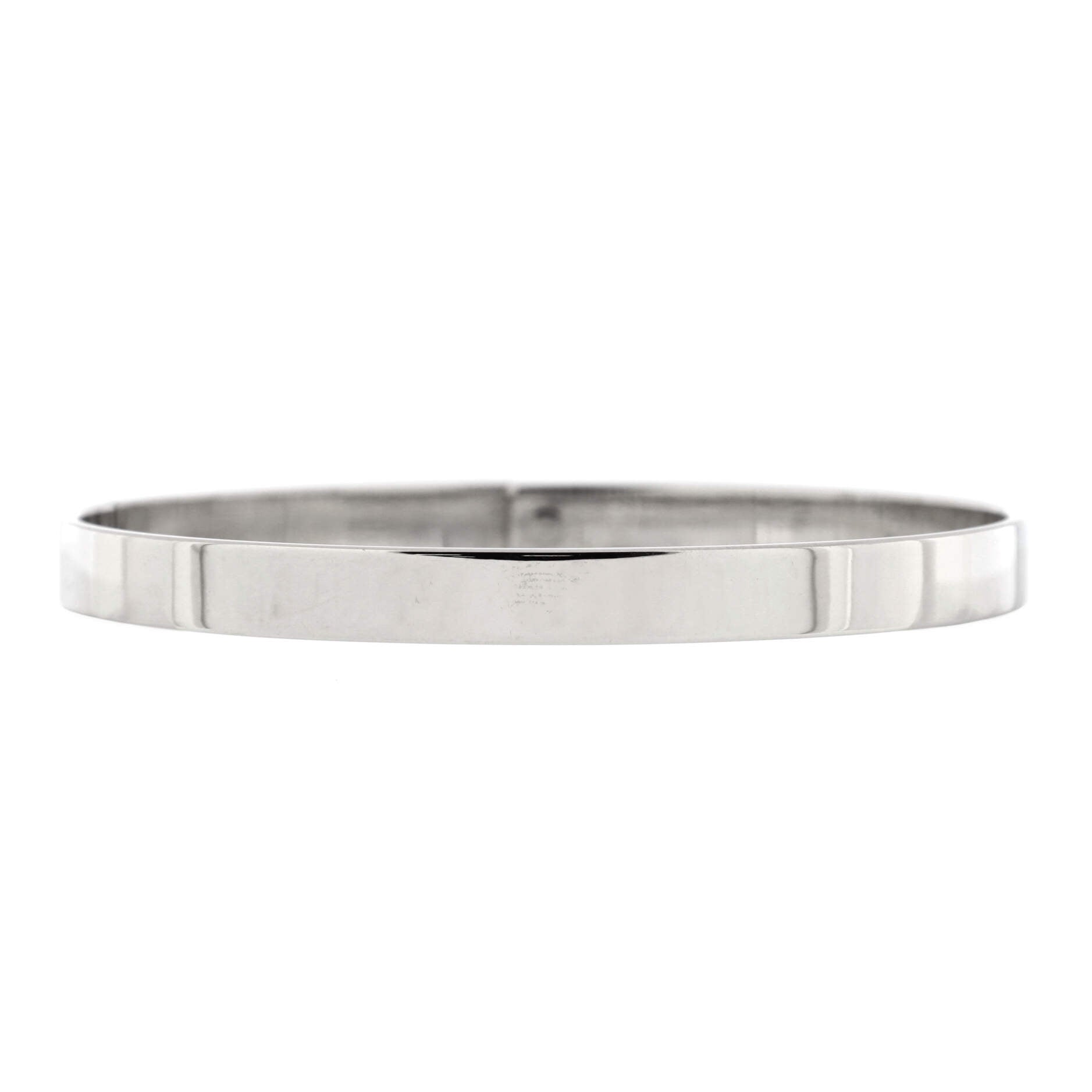 Kelly Bracelet 18K White Gold with 4 Diamonds Small