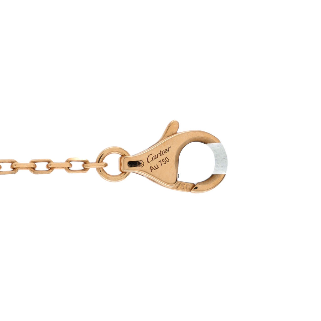 Cartier D'Amour Pendant Necklace 18K Rose Gold with Diamond Small