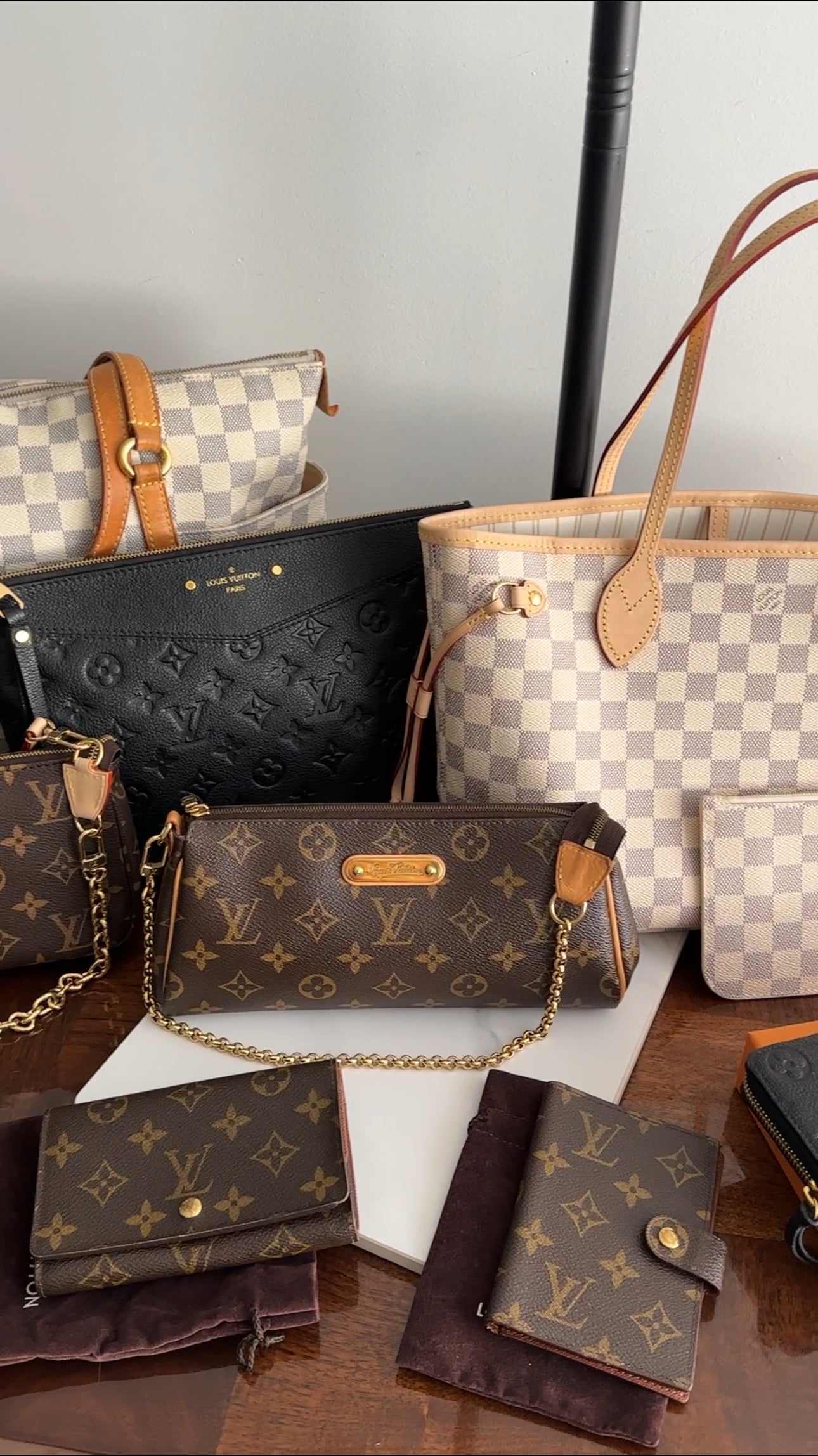 Louis Vuitton Monogram Canvas Eva Chain Pochette Bag