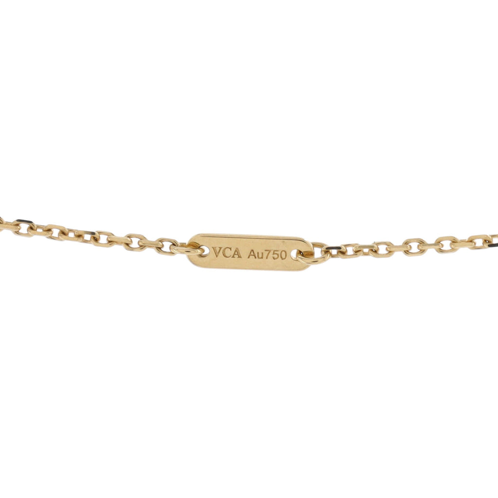 Frivole Pendant Necklace 18K Yellow Gold and Diamond Mini