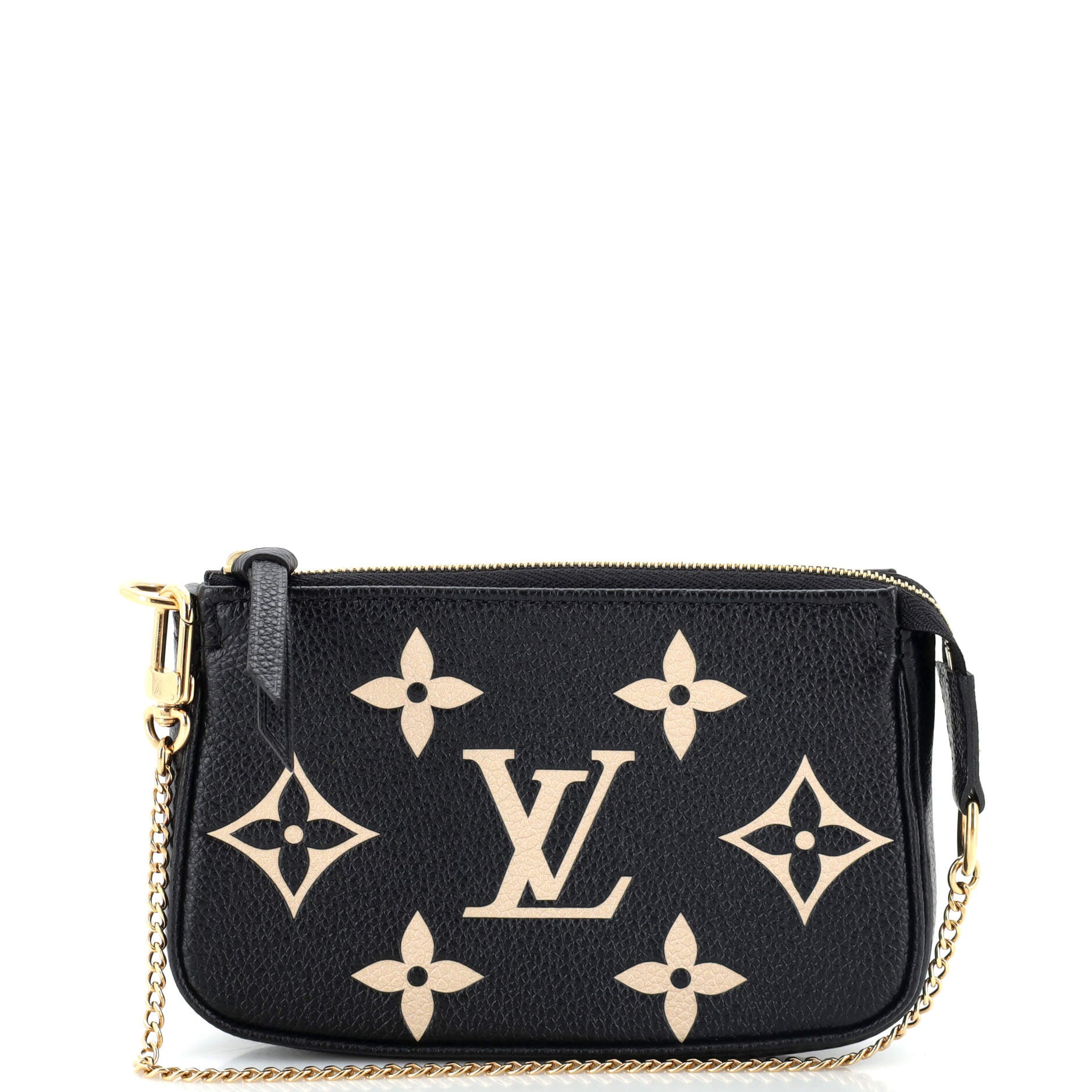 Pochette Accessoires Bicolor Monogram Empreinte Giant Mini