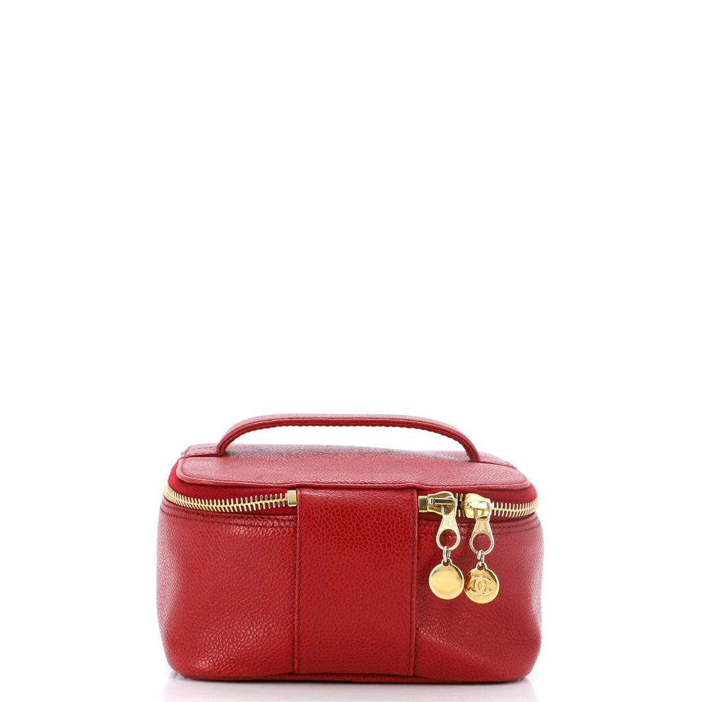 Vintage Timeless Vanity Case Caviar Mini