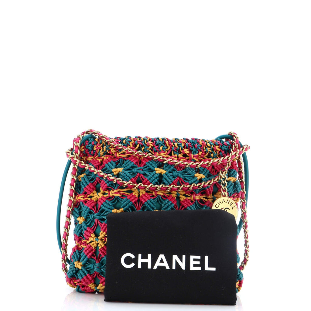 22 Chain Hobo Macrame Calfskin Mini