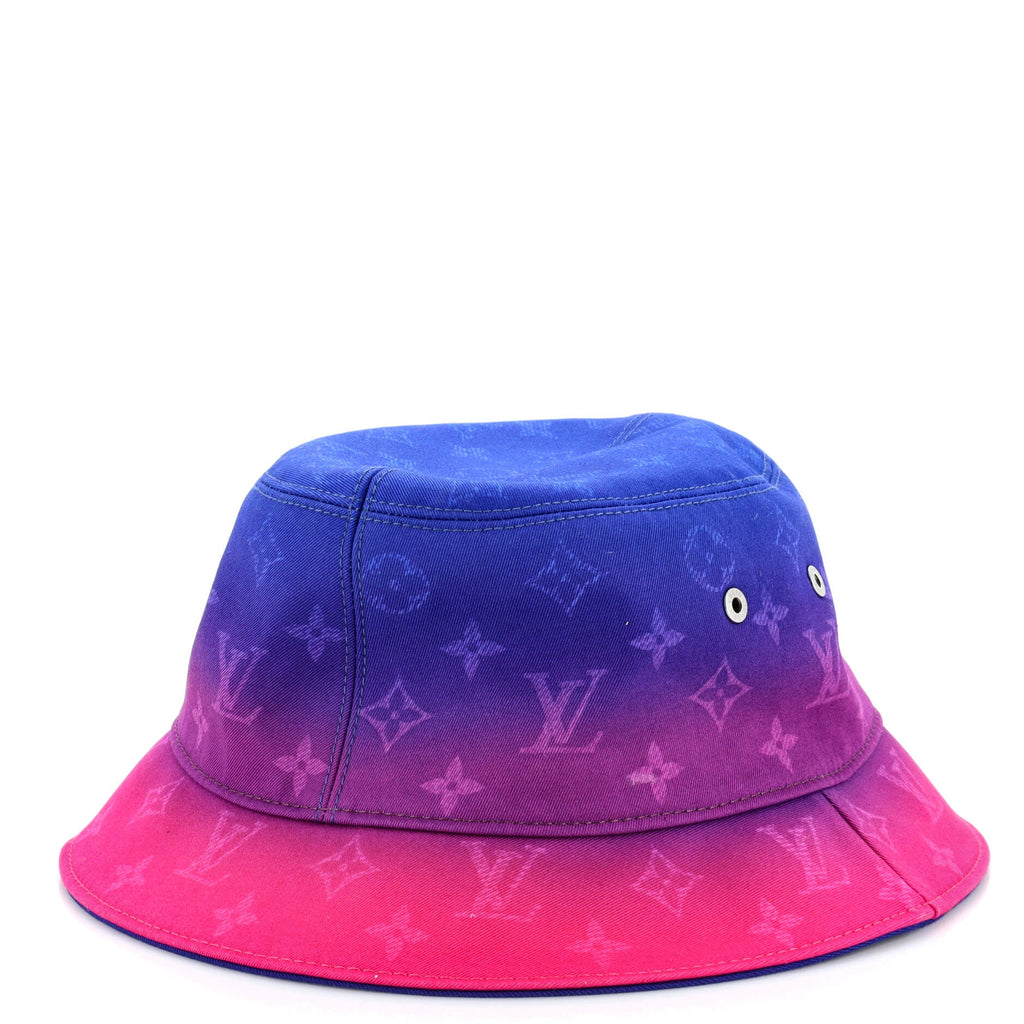 Bucket Hat Limited Edition Illusion Monogram Taurillon Leather