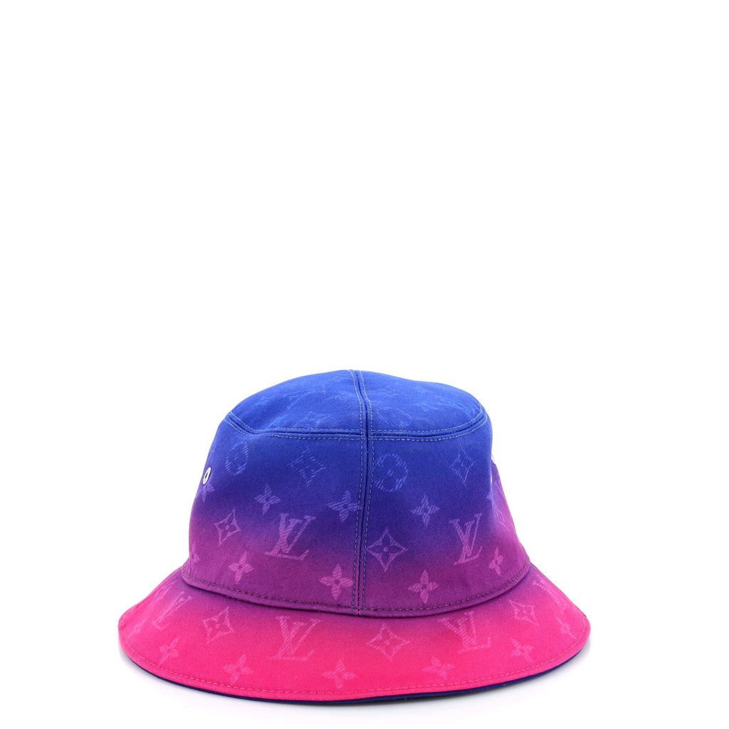 Bucket Hat Limited Edition Illusion Monogram Taurillon Leather