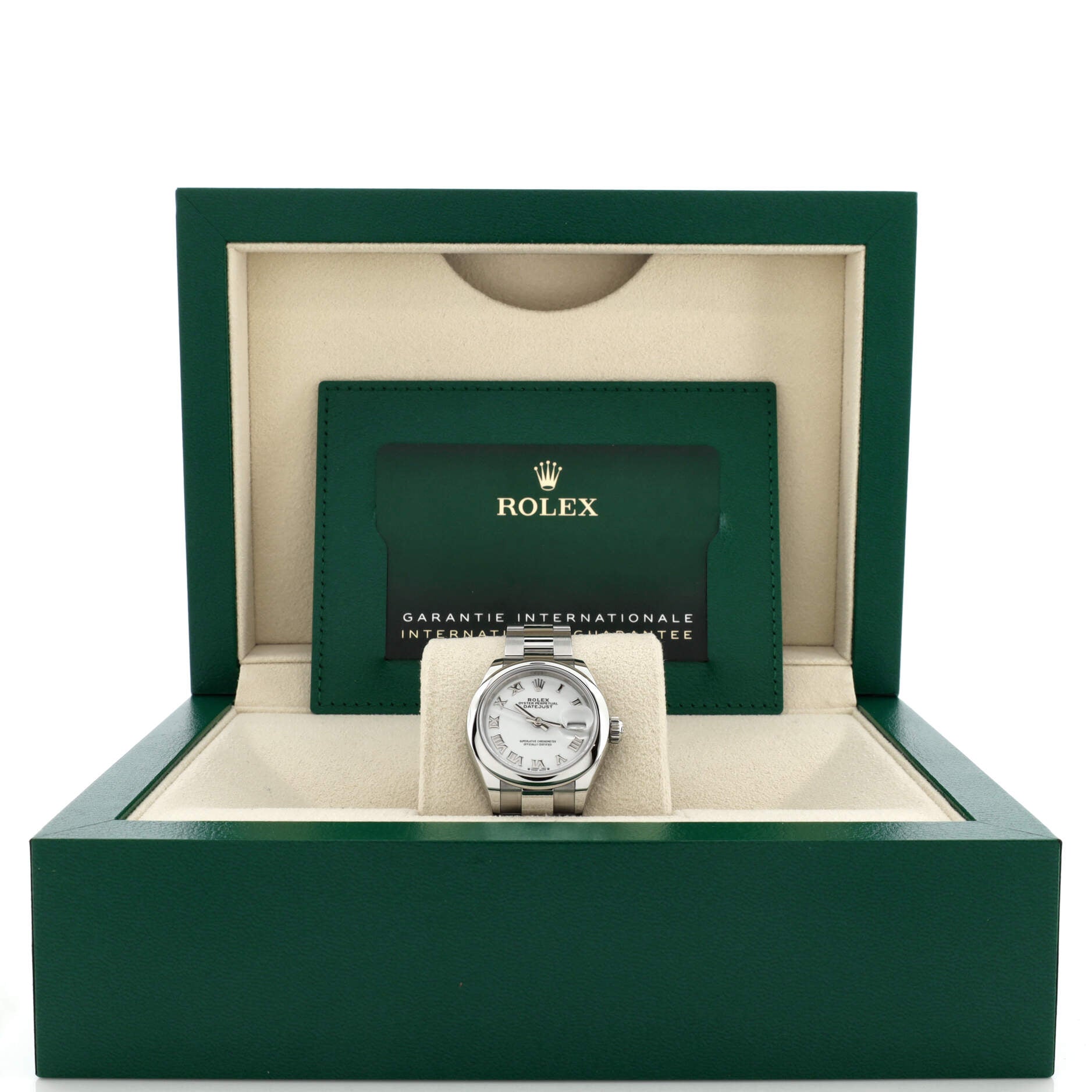 Oyster Perpetual Datejust Automatic Watch Stainless Steel 28