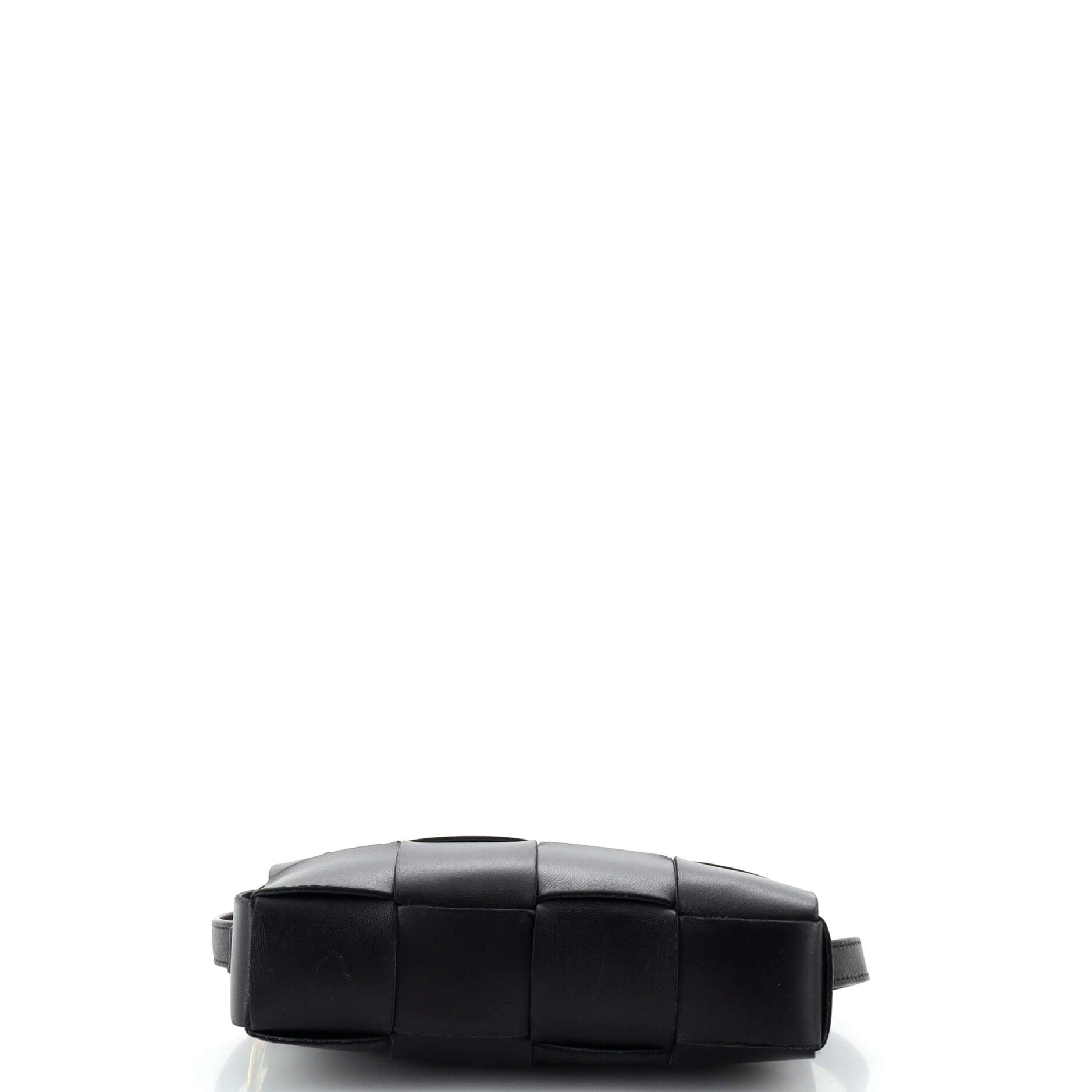 Brick Cassette Shoulder Bag Maxi Intrecciato Leather Mini
