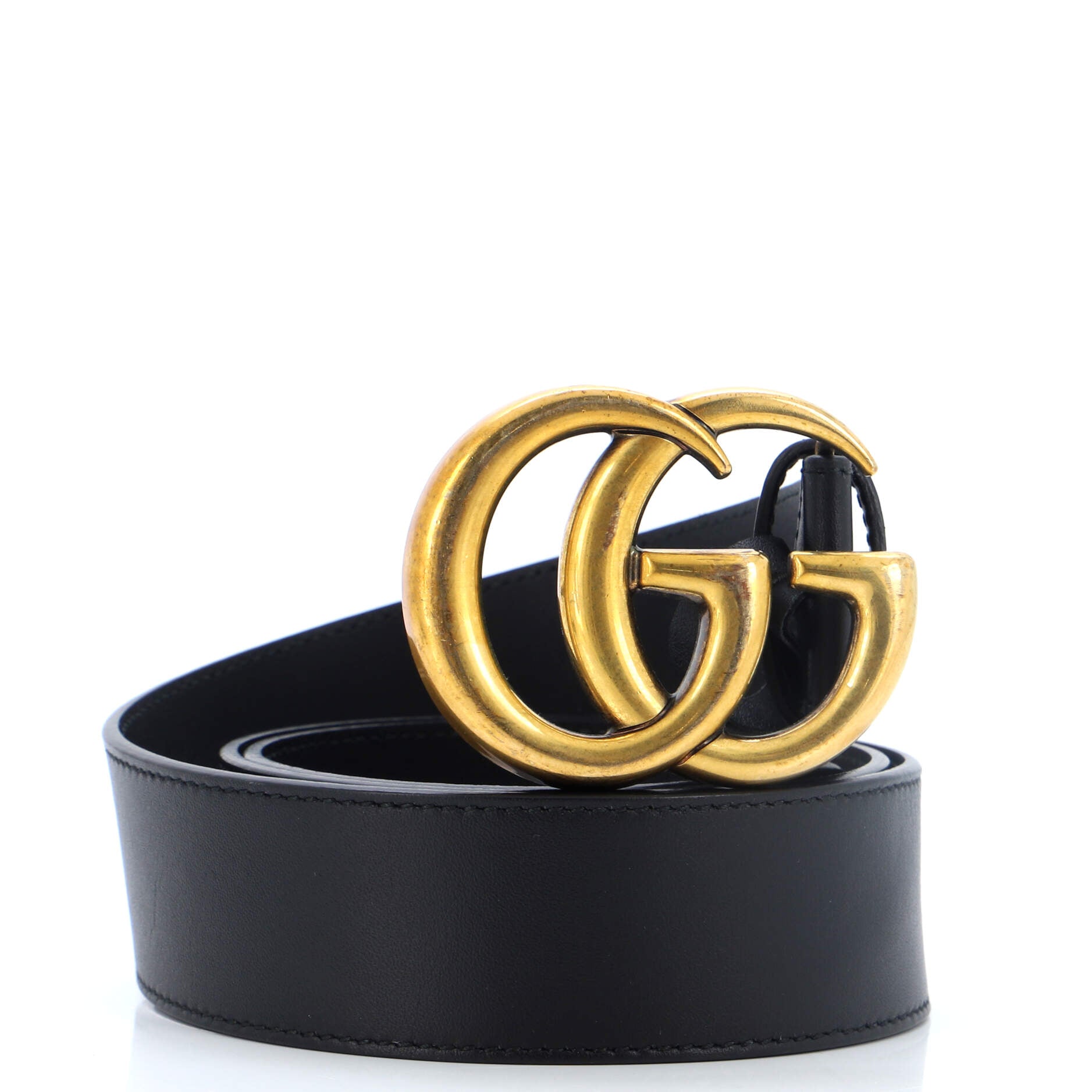 GG Marmont Belt Leather Medium 90