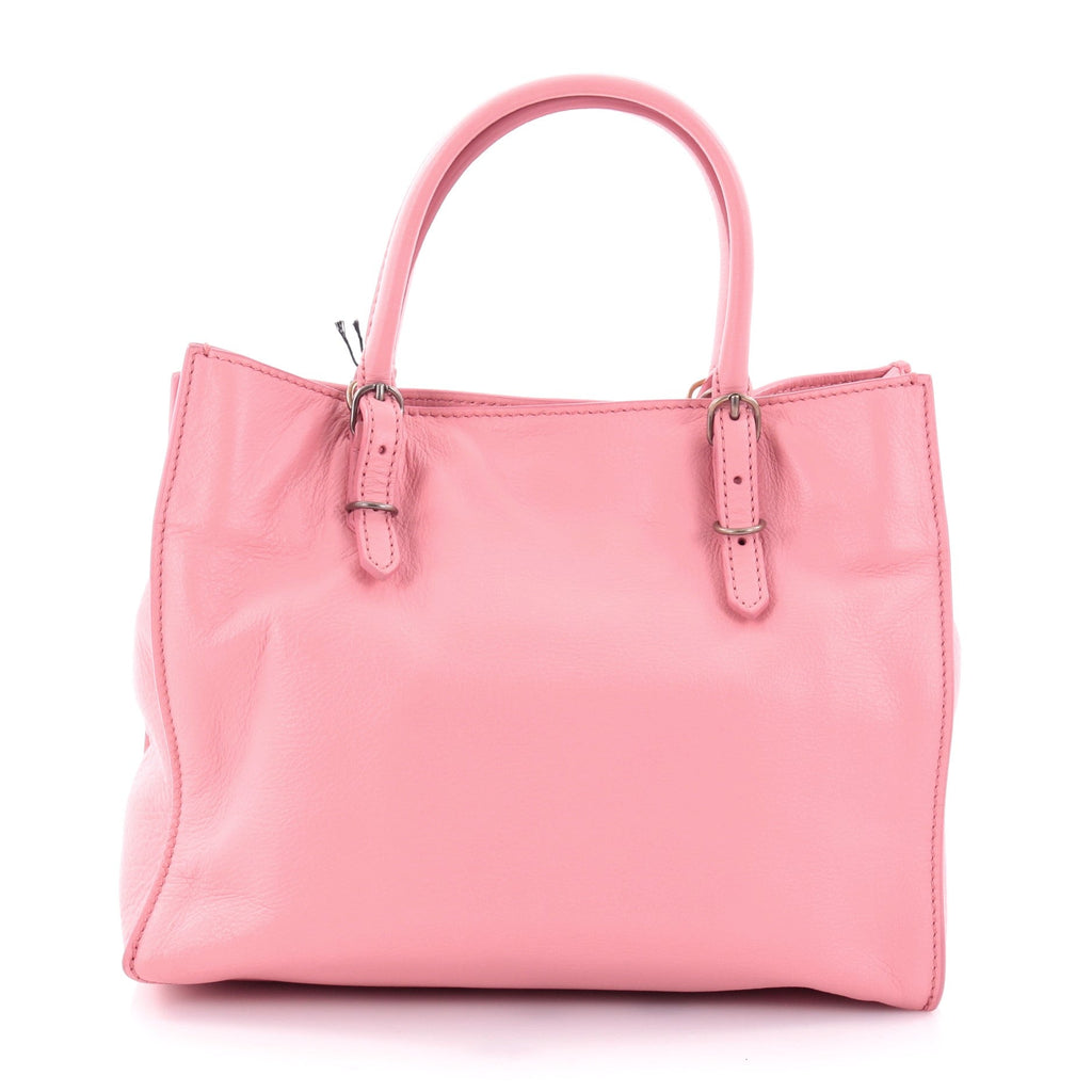 Papier A4 Zip Around Classic Studs Handbag Leather Mini
