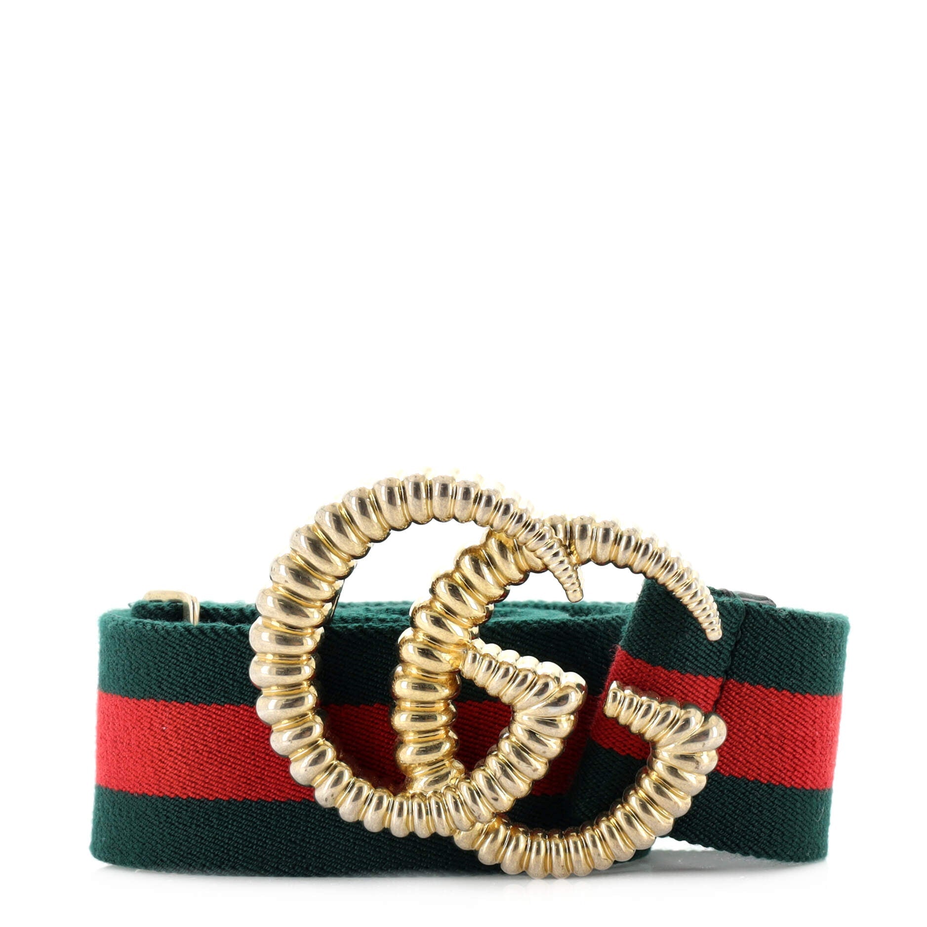 GG Torchon Web Belt Canvas Wide 90
