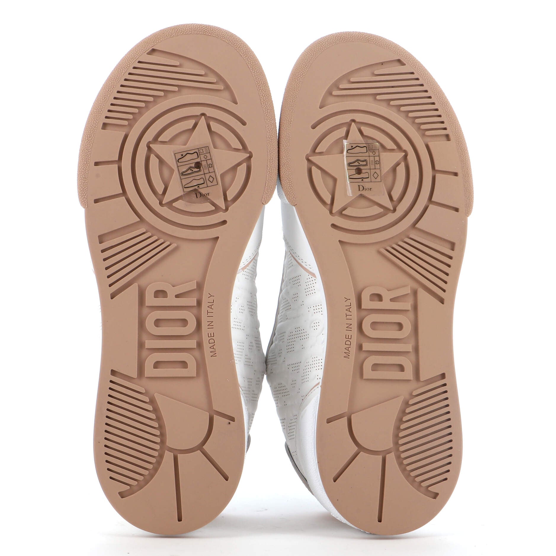 Men's B27 Low-Top Sneakers Leather with Oblique Galaxy Leather