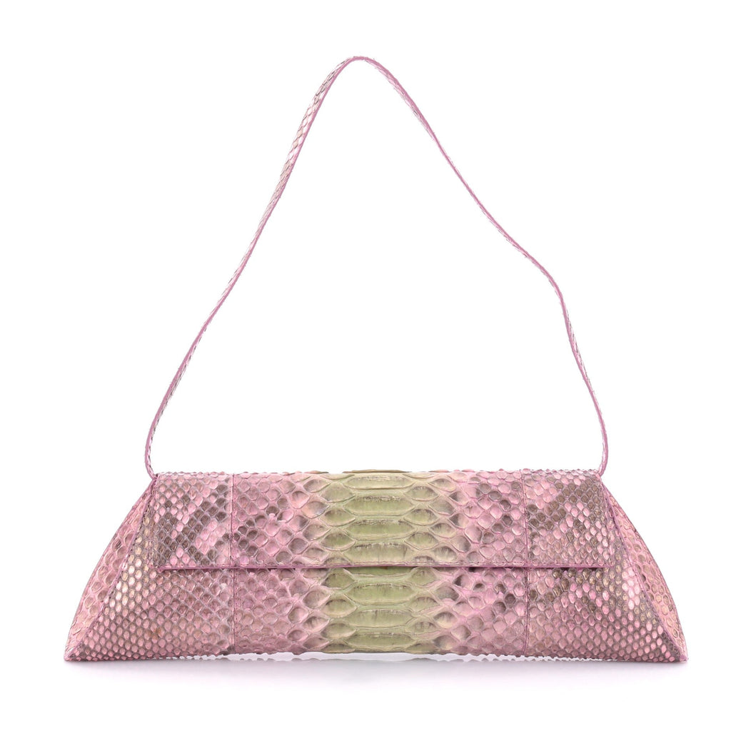 Flap Clutch Python Long