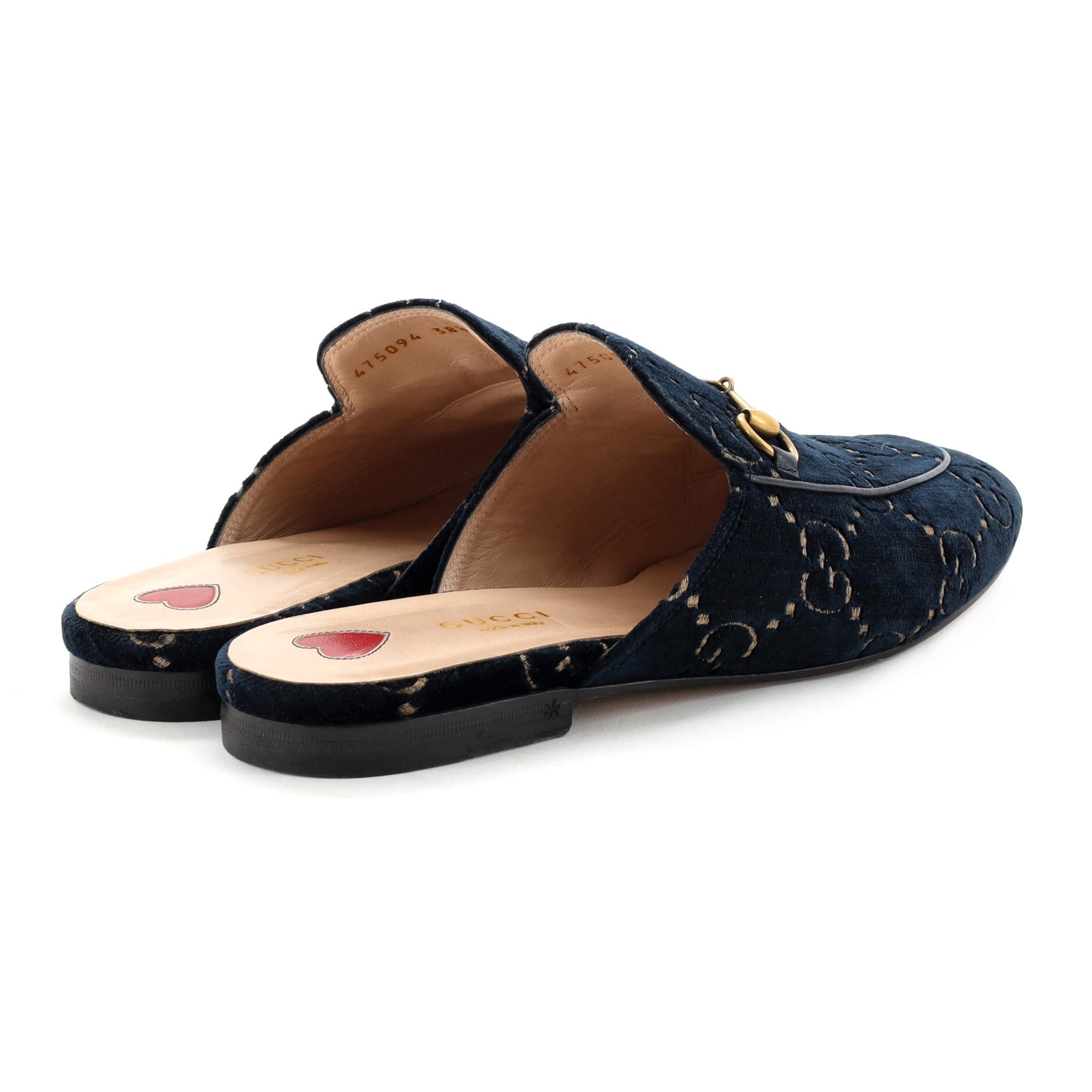 Women's Princetown Mules GG Velvet