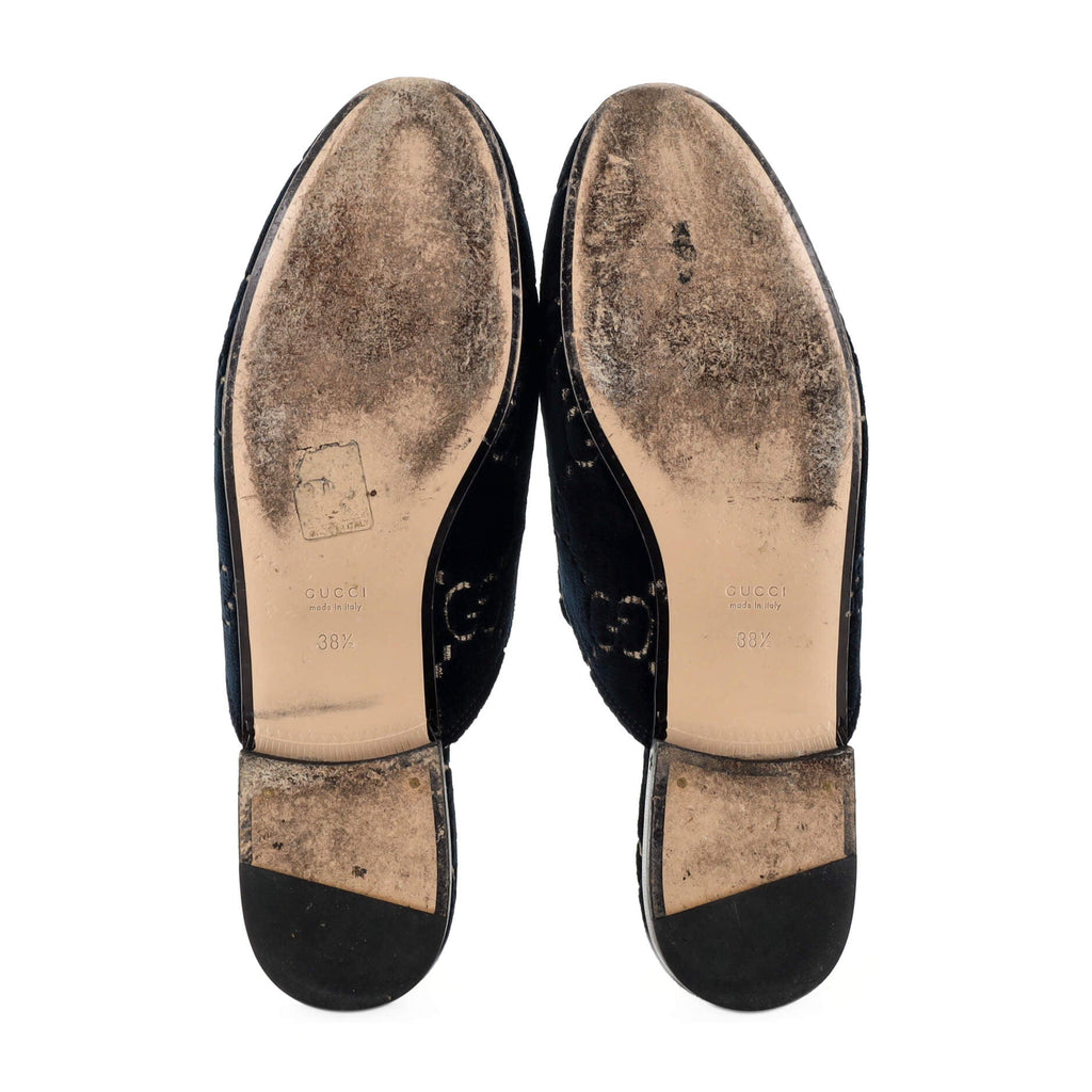 Women's Princetown Mules GG Velvet