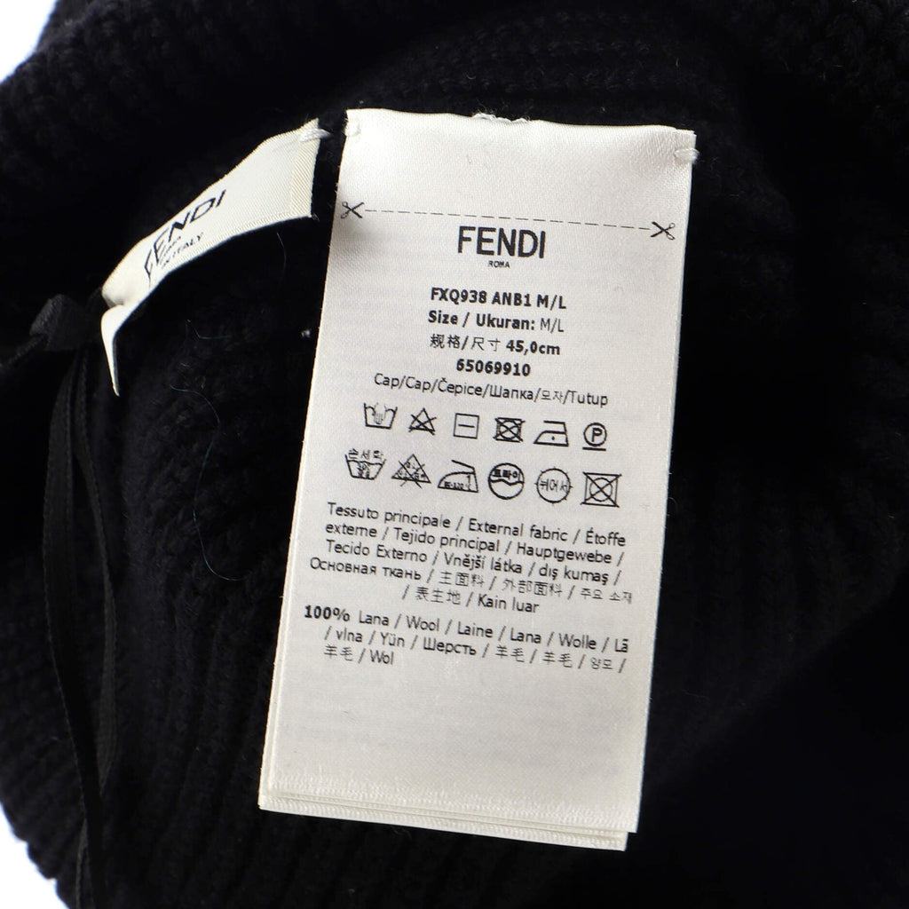 Baguette Beanie Knit Wool and Nylon