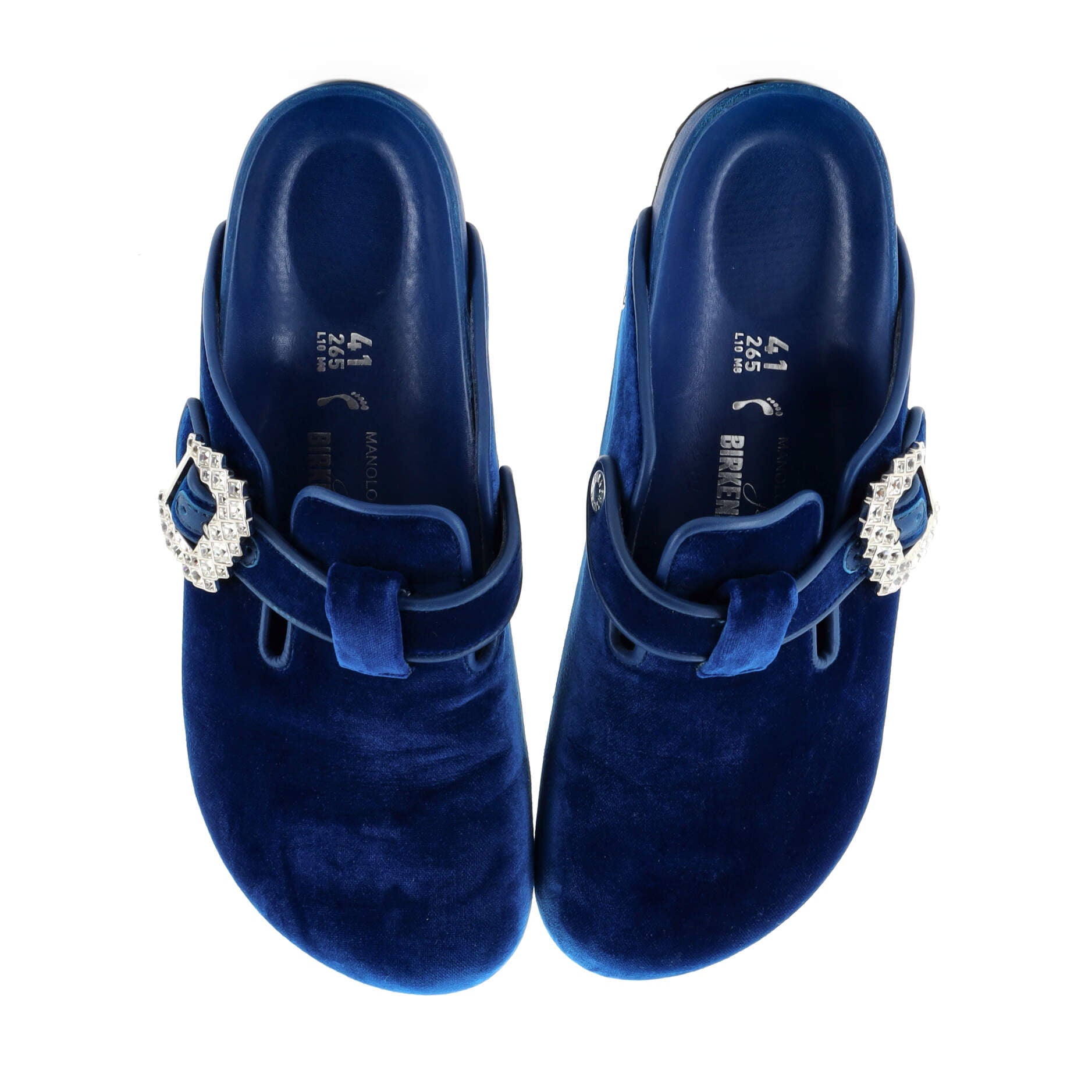 x Birkenstock Women's Boston Mules Velvet