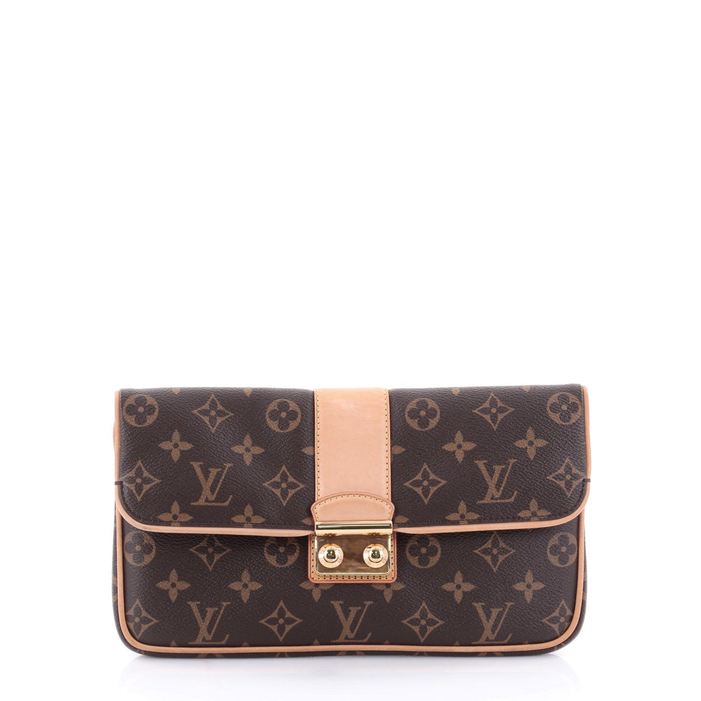Sofia Coppola Slim Clutch Monogram Canvas
