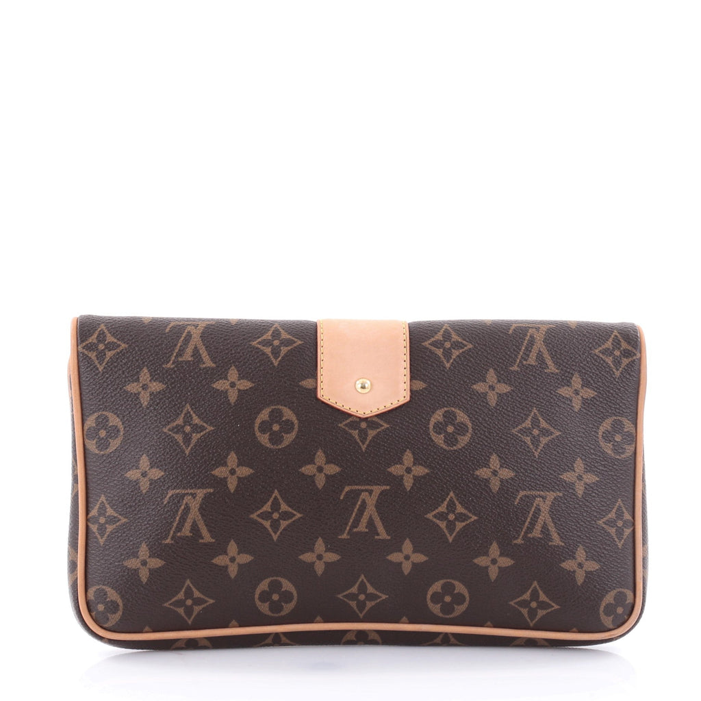 Sofia Coppola Slim Clutch Monogram Canvas