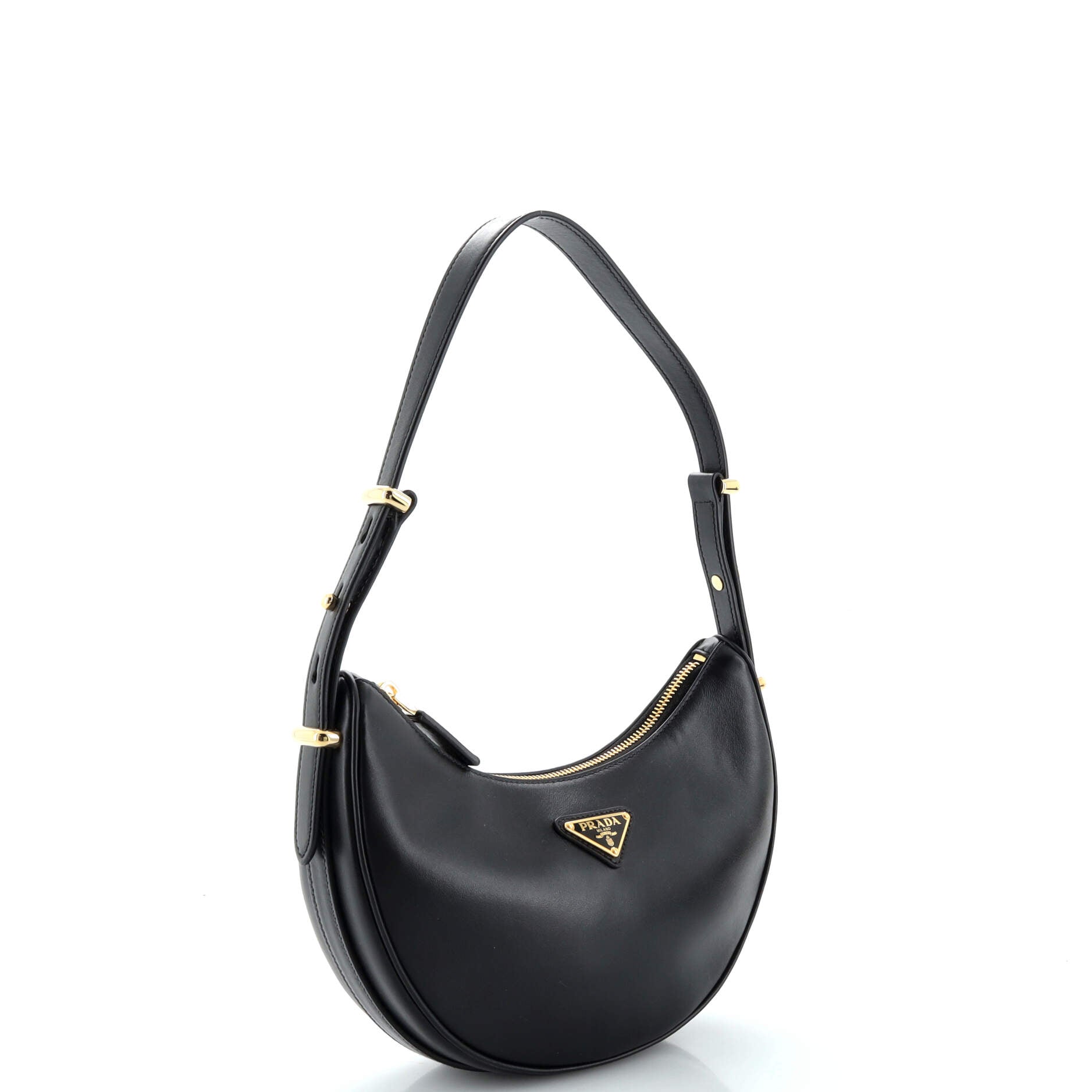 Arque Half Moon Hobo Leather Mini