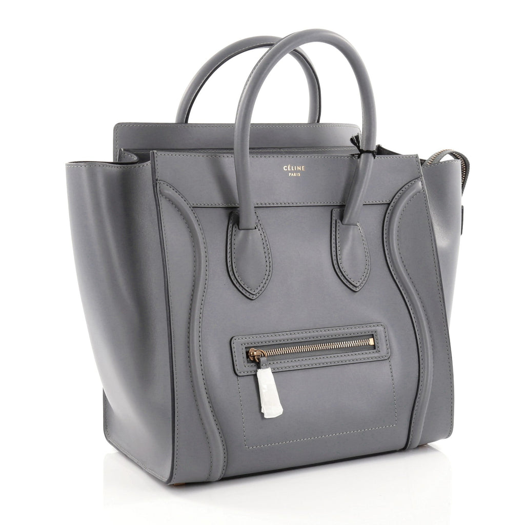 Luggage Handbag Smooth Leather Mini