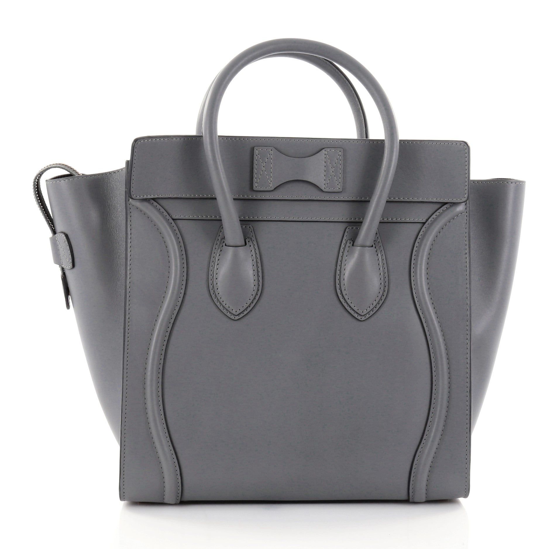 Luggage Handbag Smooth Leather Mini