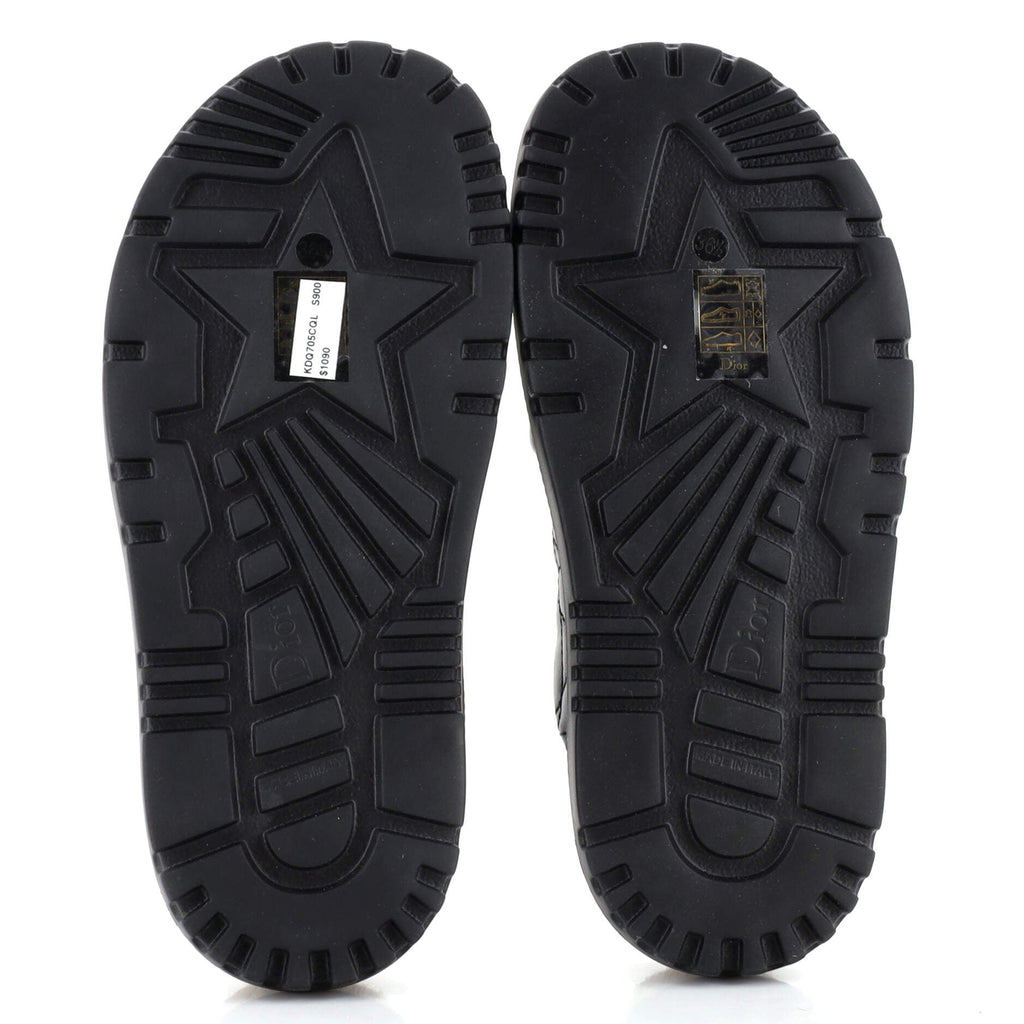 Women's Dtwist Slide Espadrilles Cannage Quilt Leather