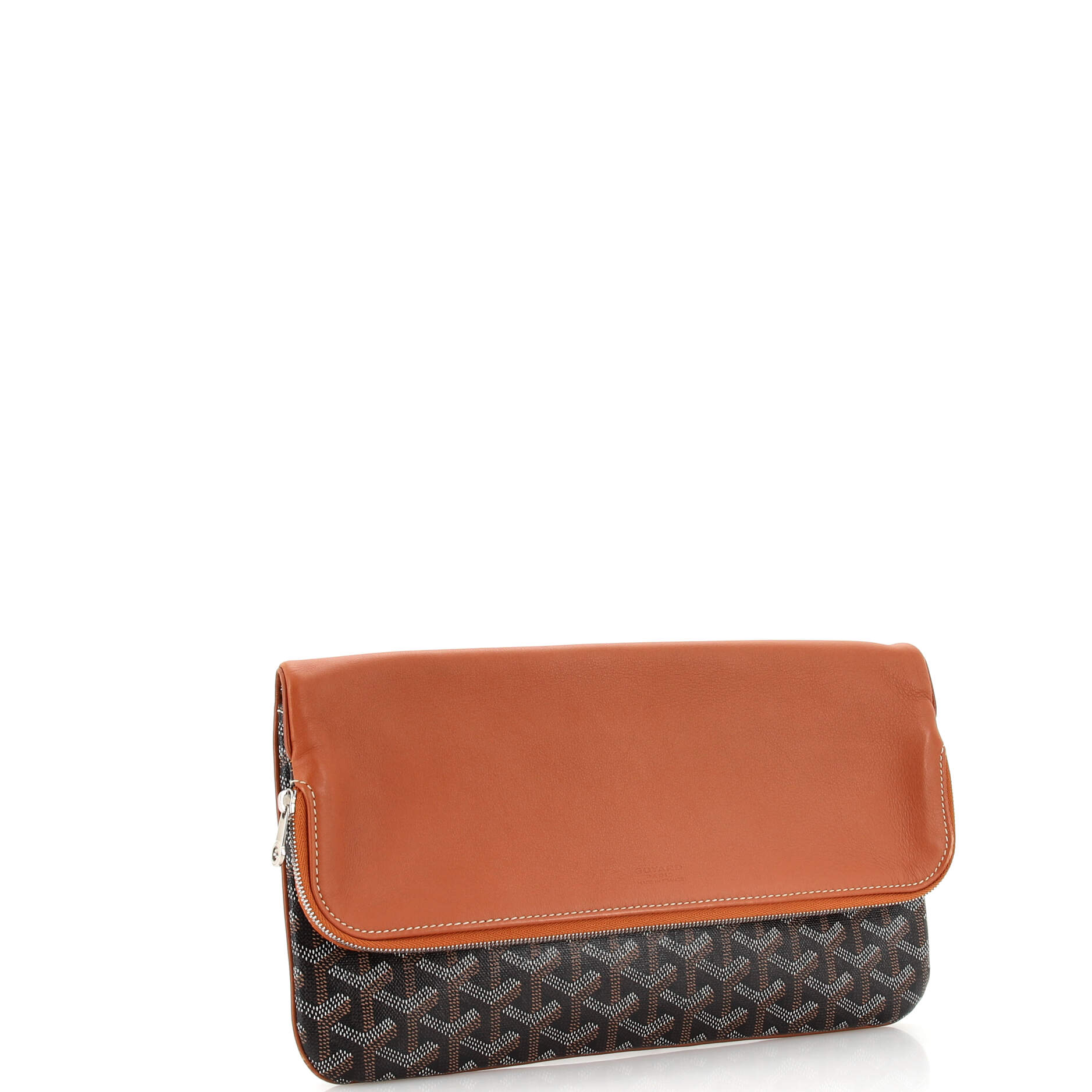 Saint Marie Clutch Coated Canvas
