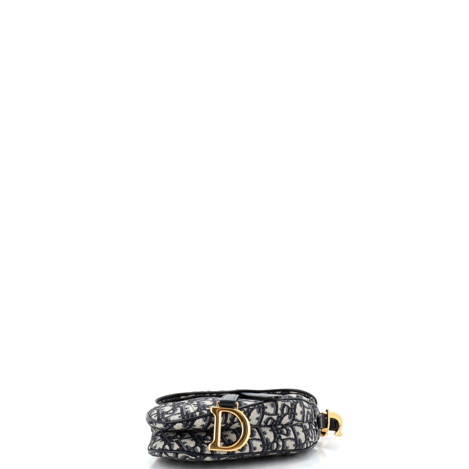 Saddle Handbag Oblique Canvas Mini