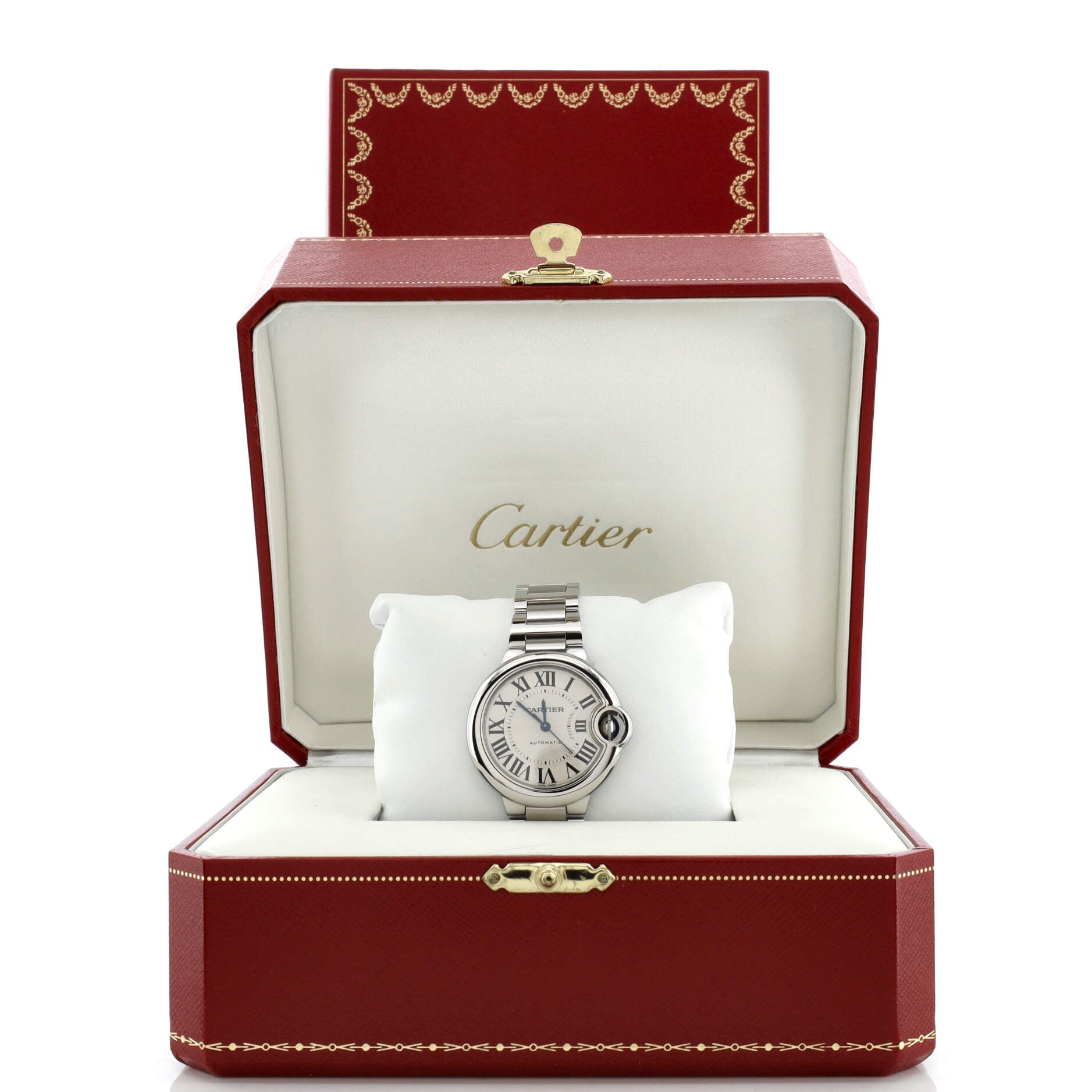 Ballon Bleu de Cartier Automatic Watch Stainless Steel 33