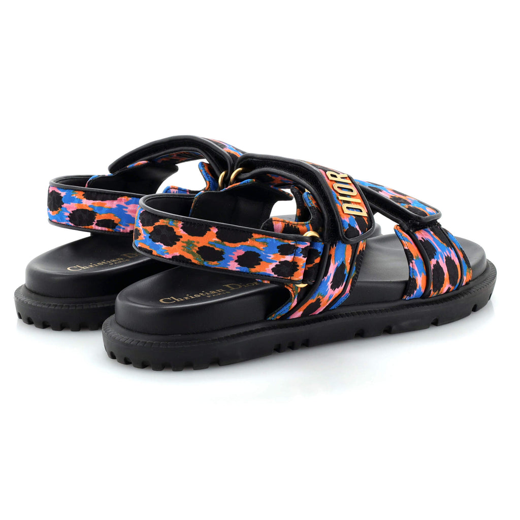 Women's DiorAct Sandals Printed Technical Fabric