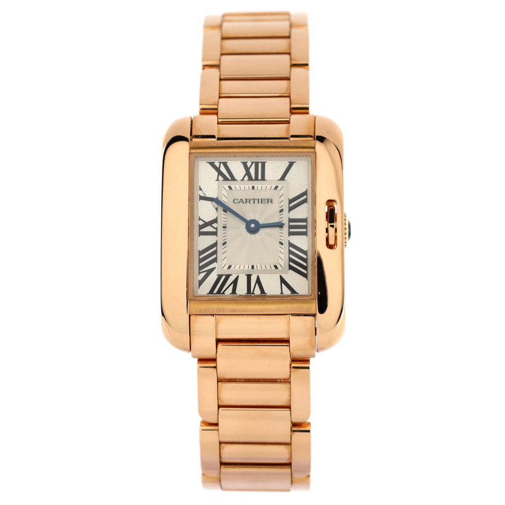 Tank Anglaise Quartz Watch Rose Gold 23