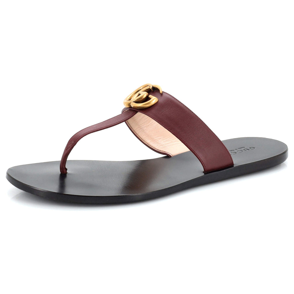 Women's GG Marmont Sandals Leather