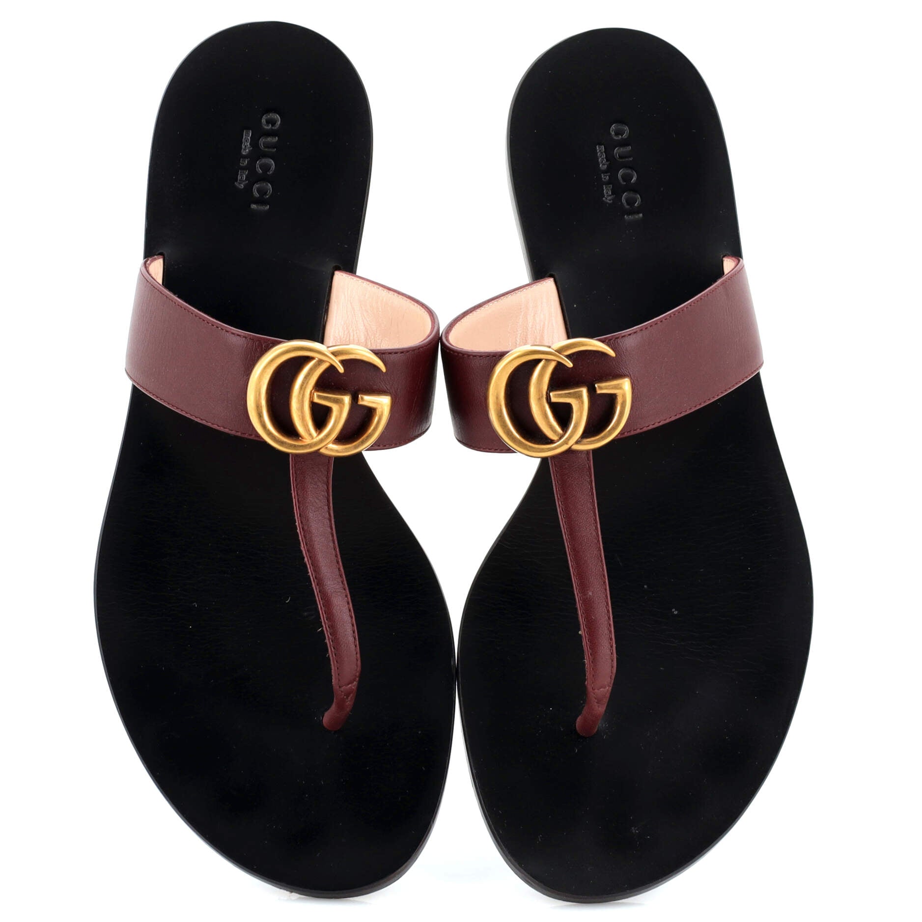 Women's GG Marmont Sandals Leather