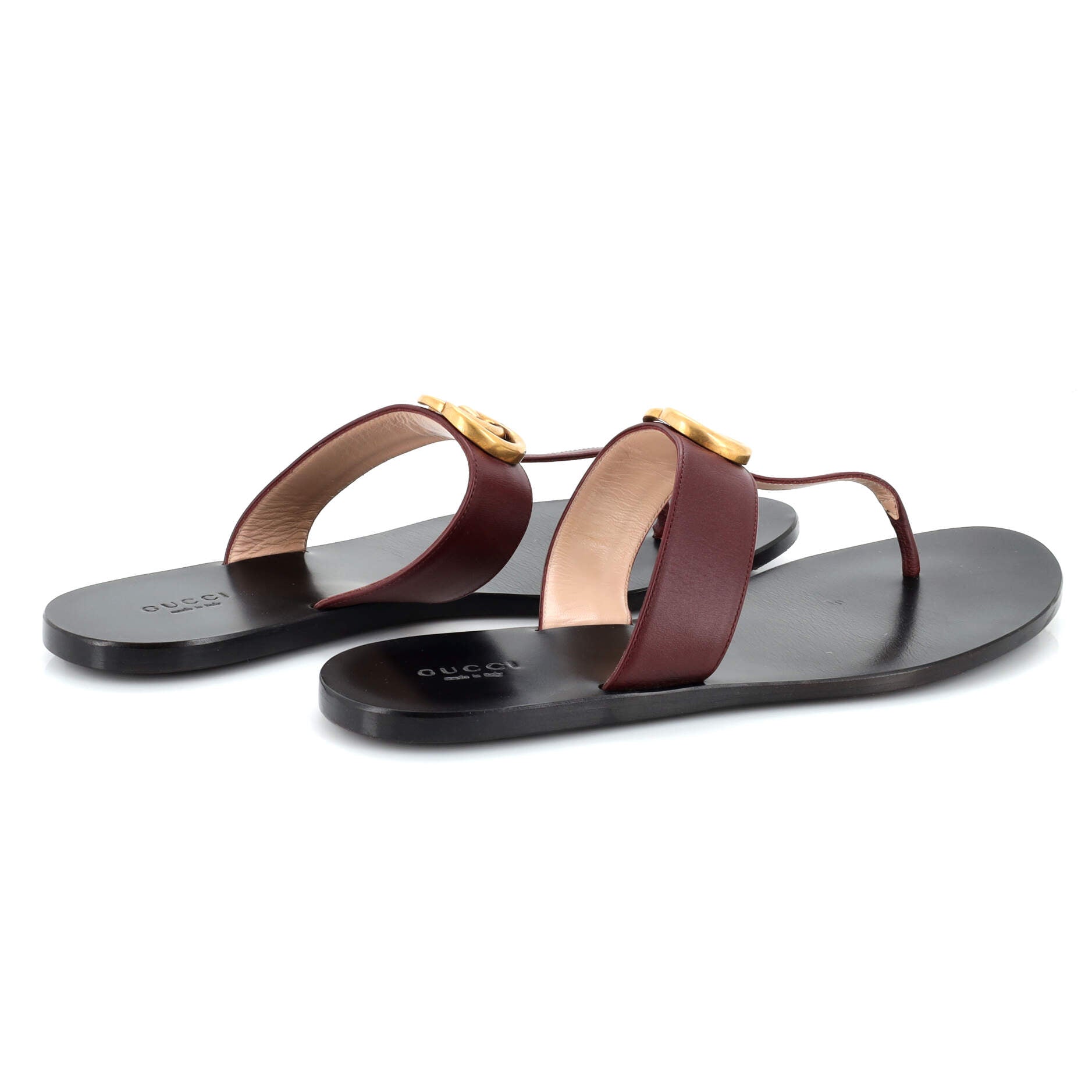 Women's GG Marmont Sandals Leather