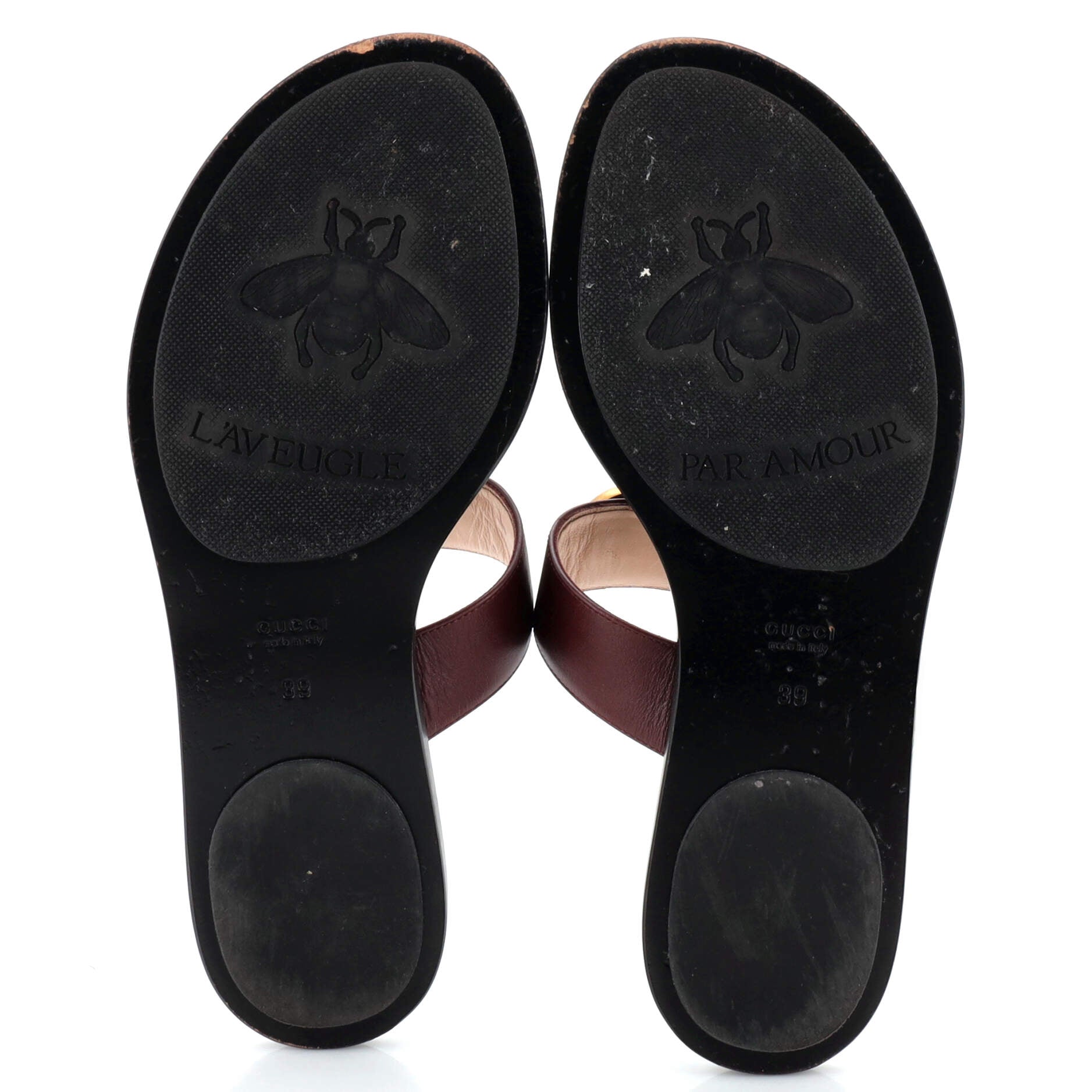 Women's GG Marmont Sandals Leather