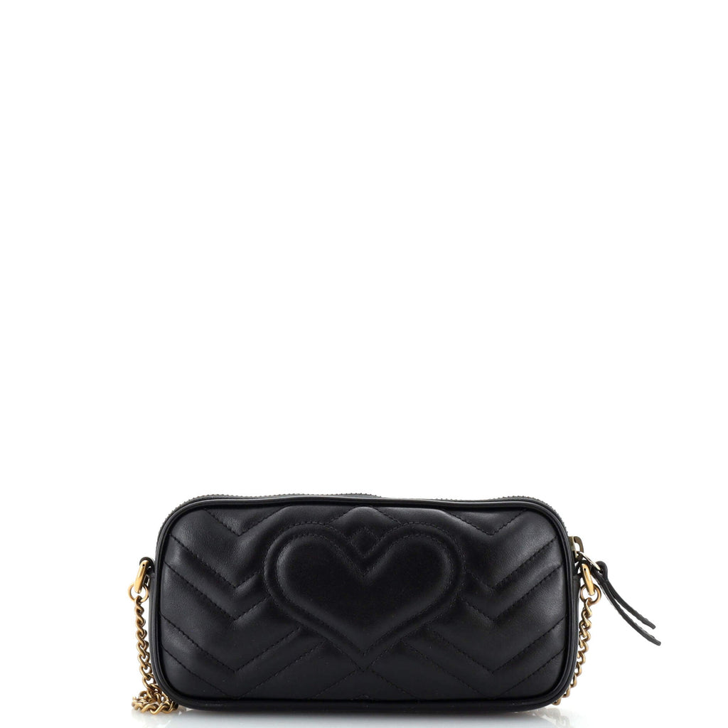 GG Marmont Chain Crossbody Bag Matelasse Leather Mini