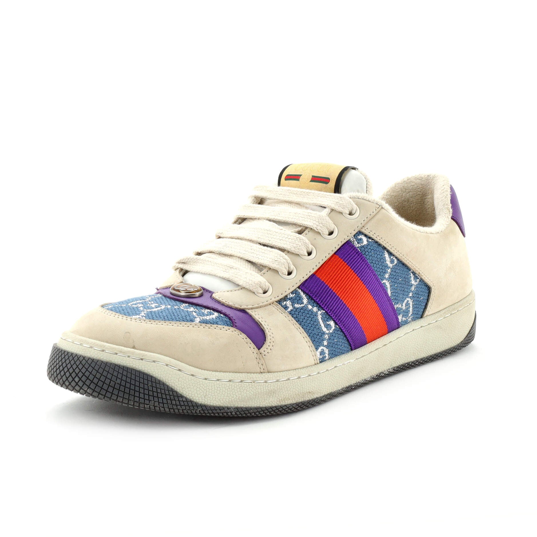Screener Sneakers Fabric and Leather