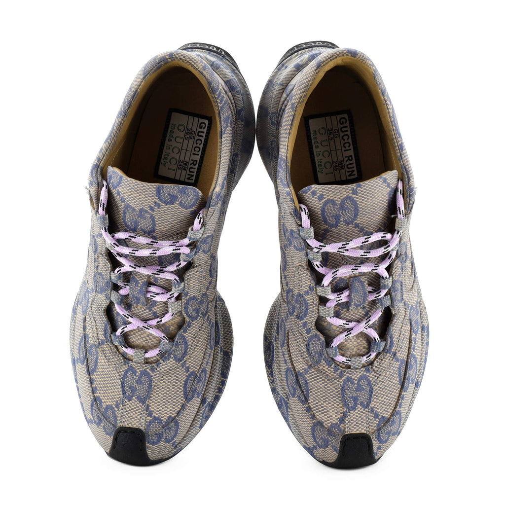 Rhyton Sneakers Jumbo GG Coated Canvas