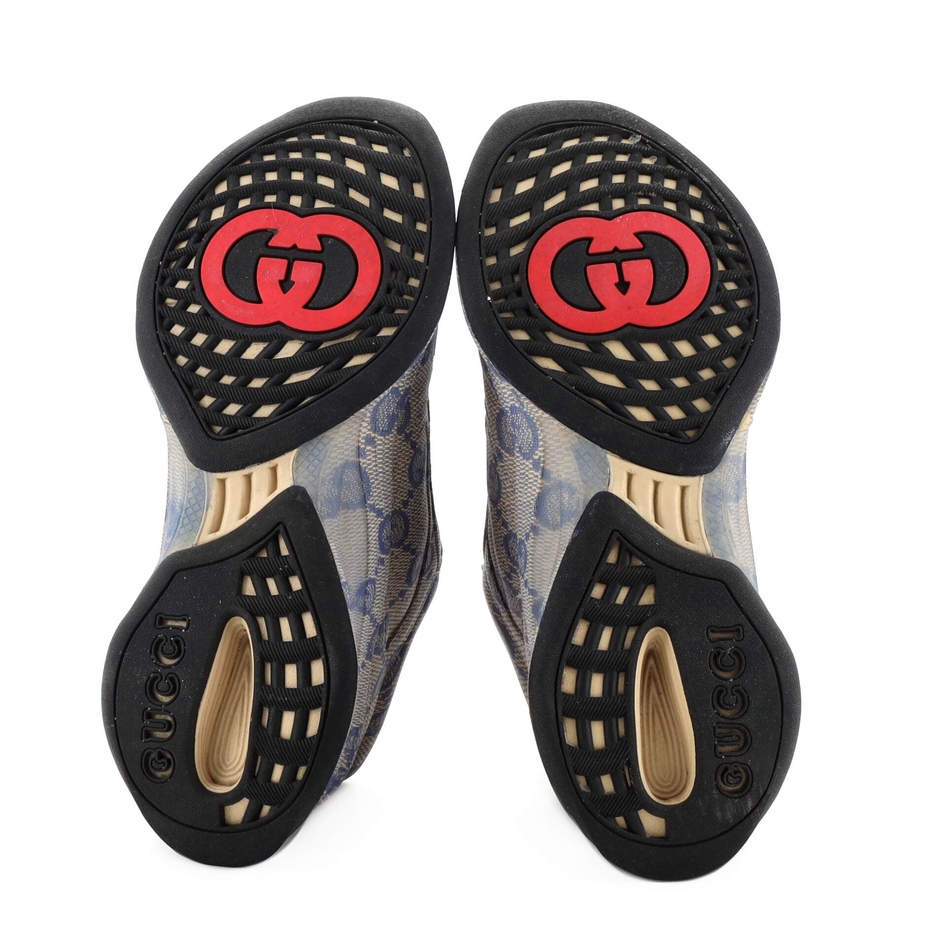 Rhyton Sneakers Jumbo GG Coated Canvas