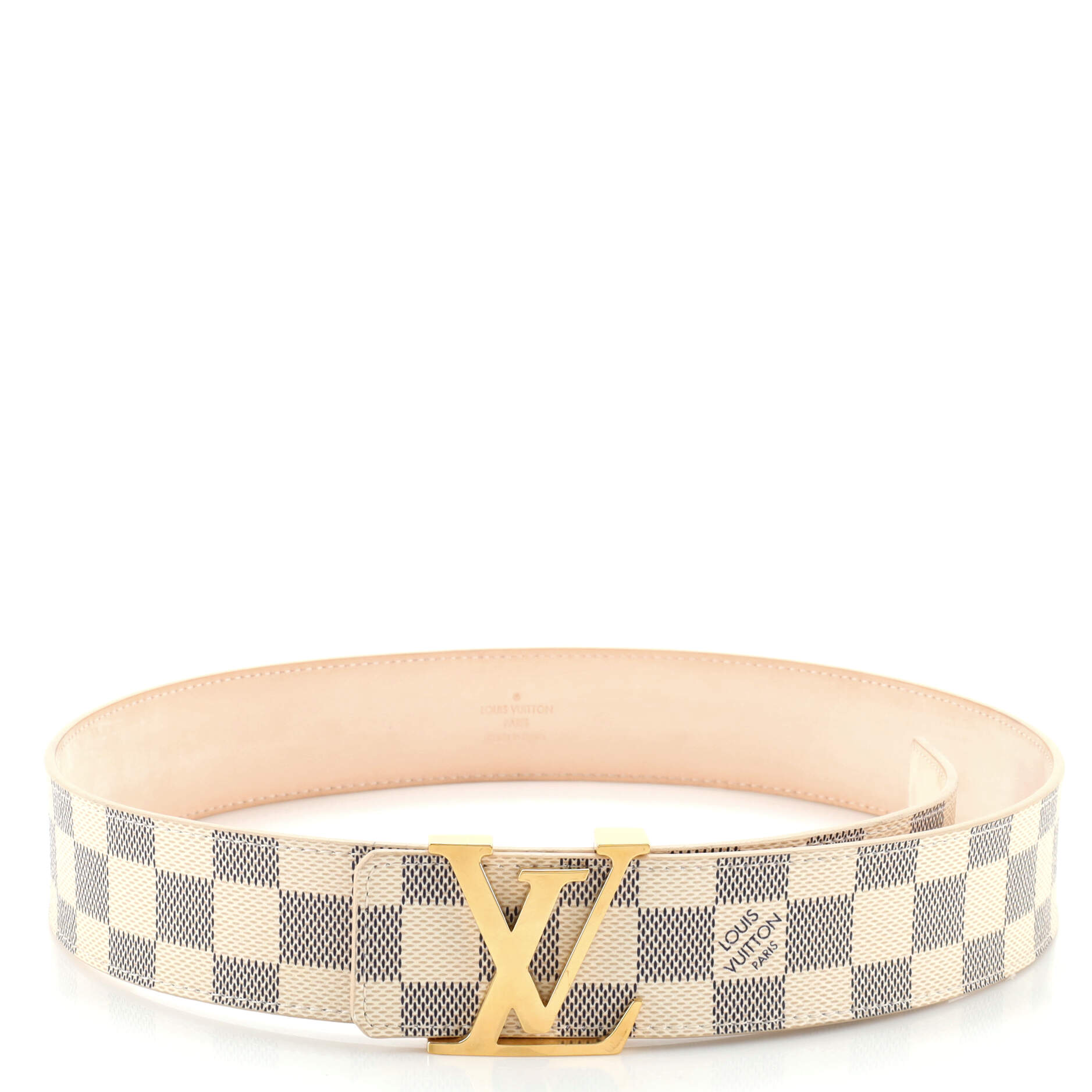 LV Initiales Belt Damier Wide 80